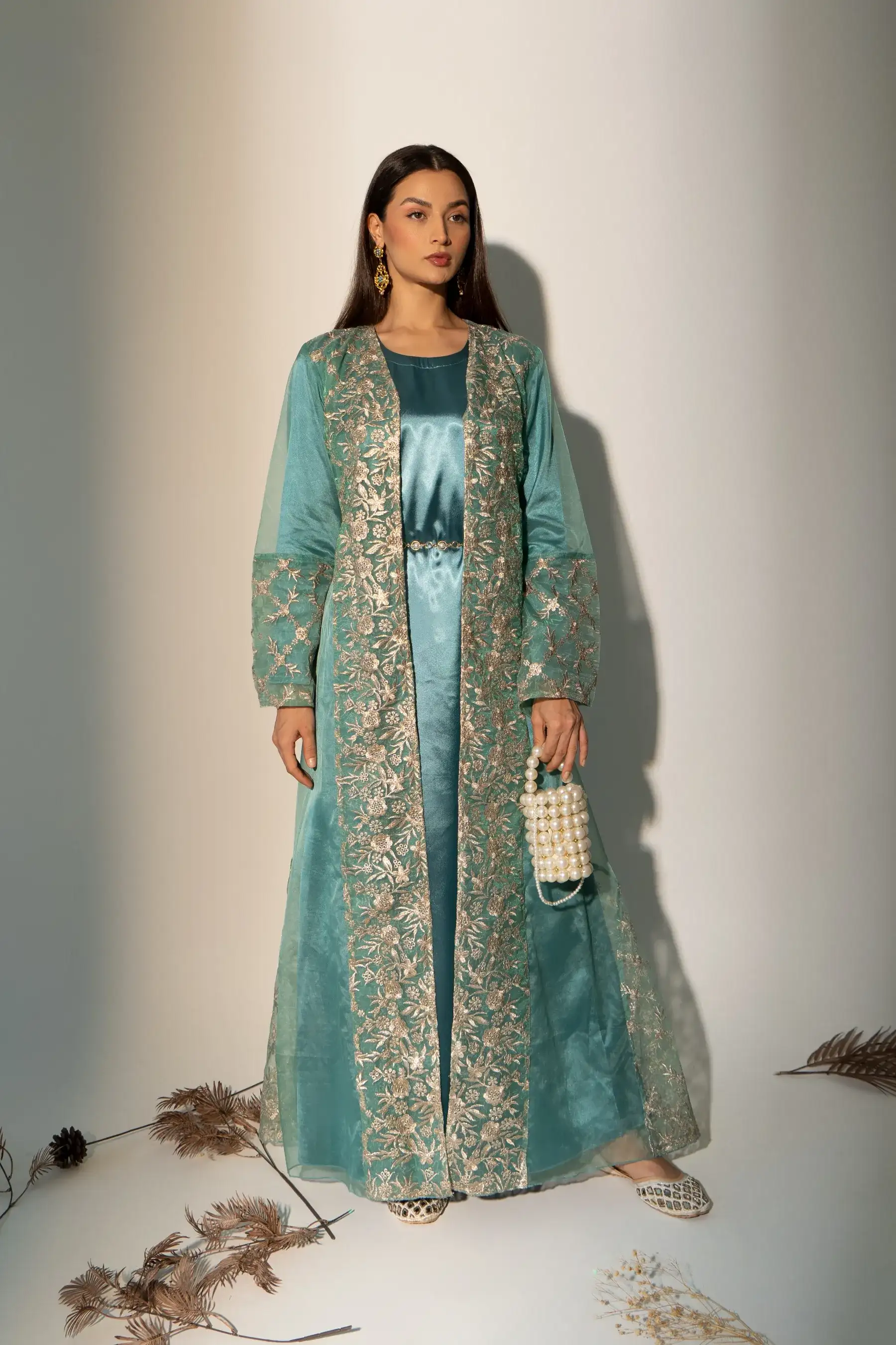 Harika Kimono – Turquoise