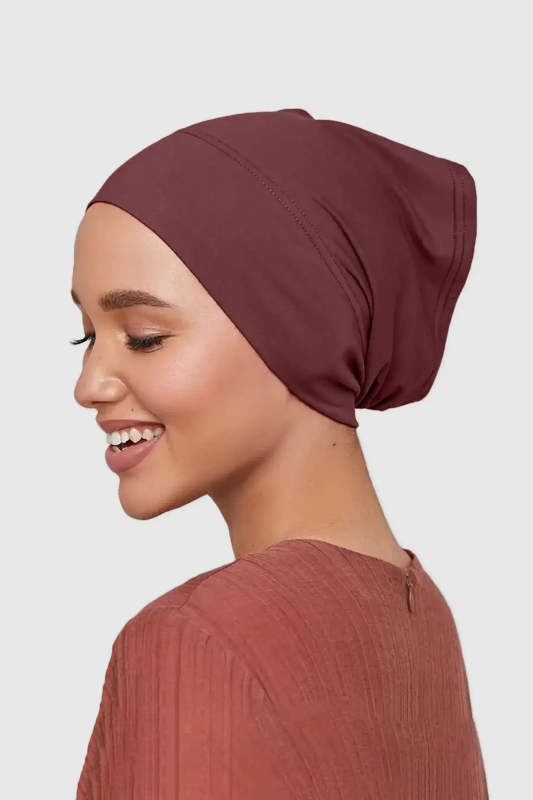 Hijab Cap - Plum