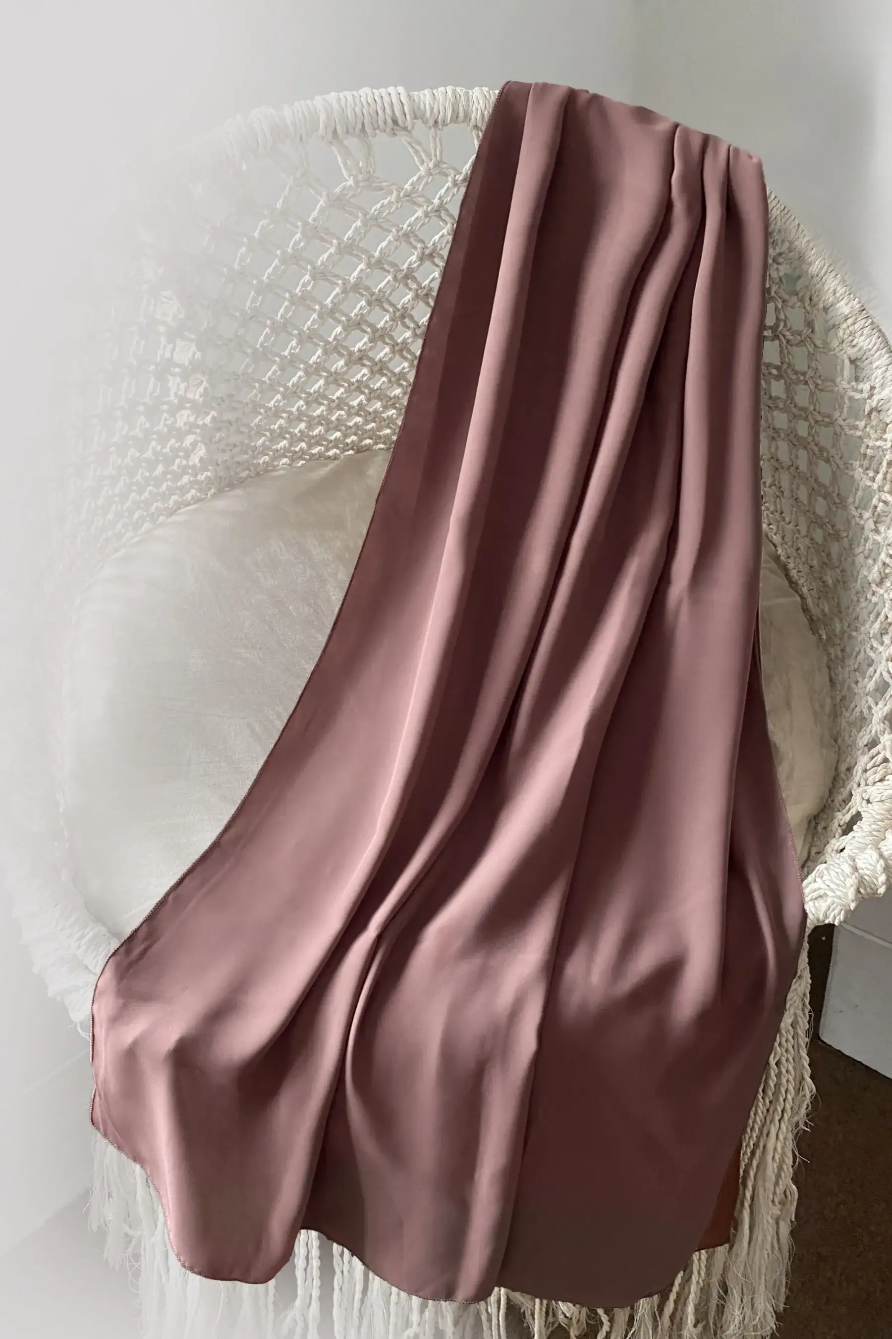 Mauve Taupe – Cherry Scarf