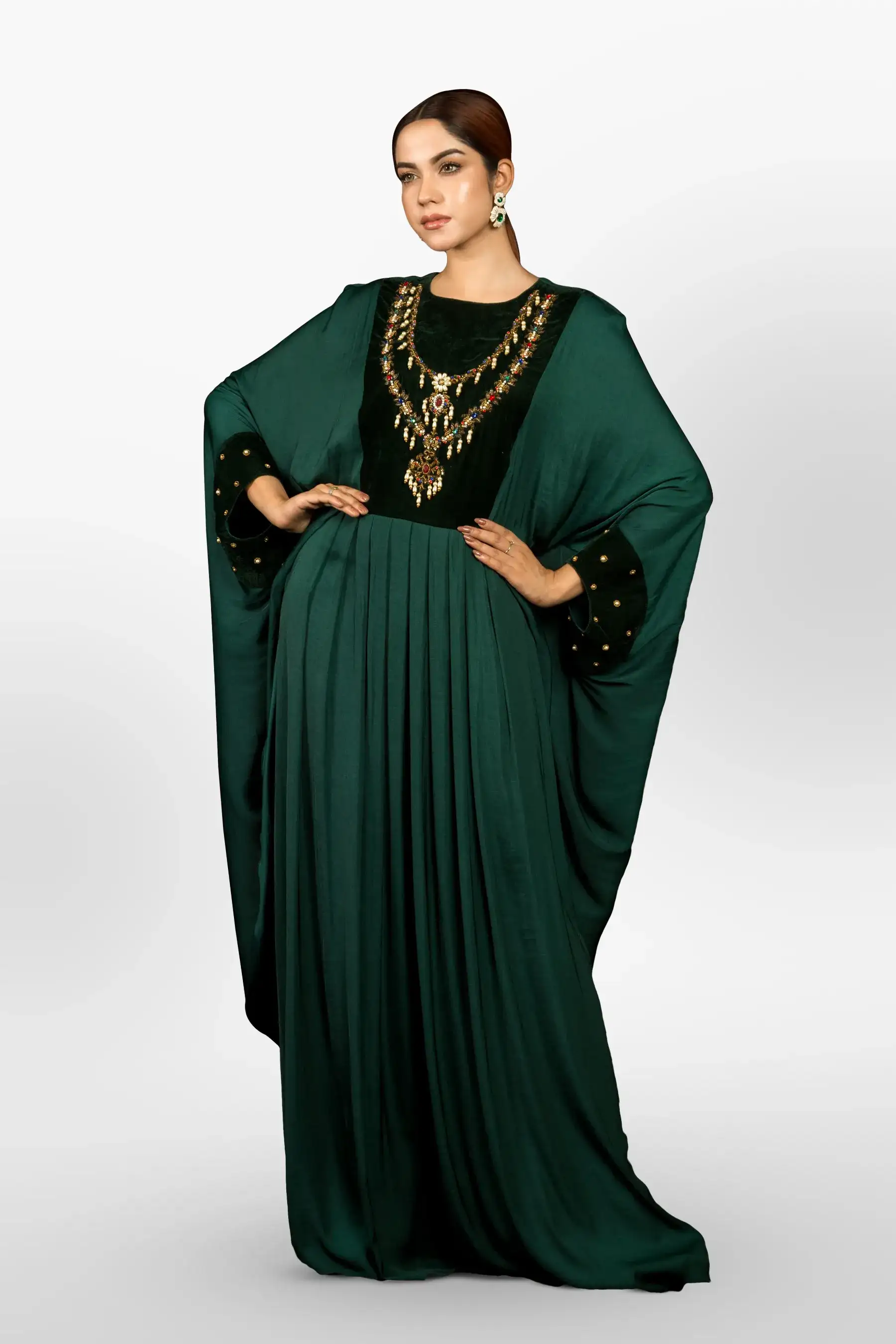 Jewelry Abaya – Emerald