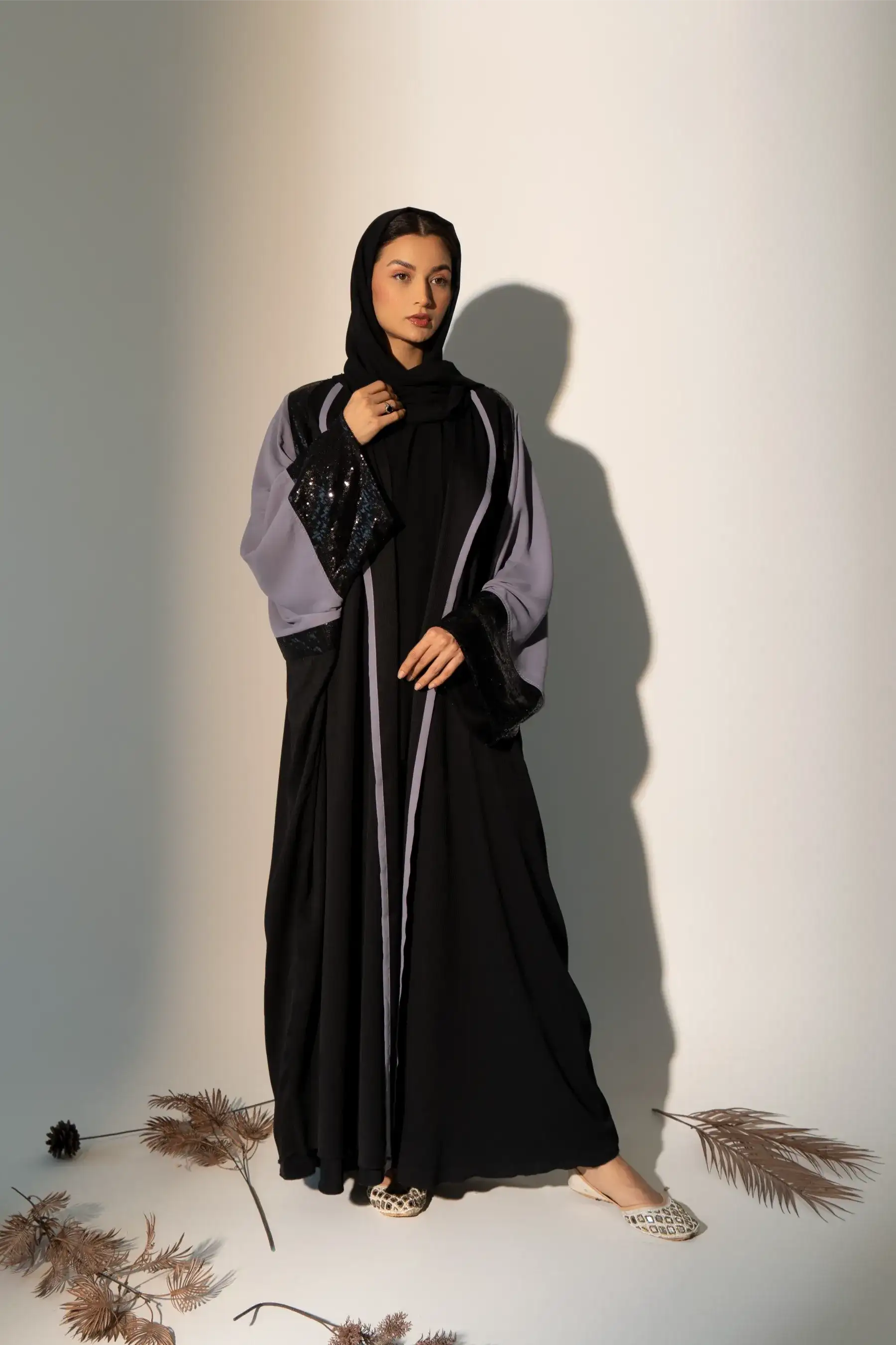 Asgari Minimal KIMONO - Grey black