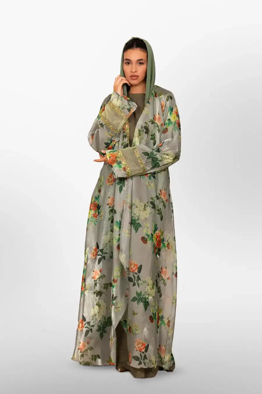 Mossveil Duster Set – Pistachio