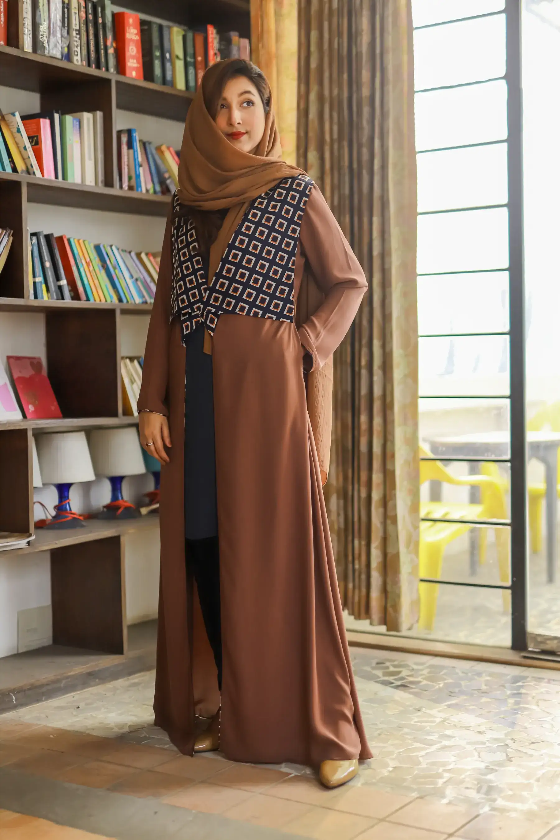 Duster Kimono-COFFEE