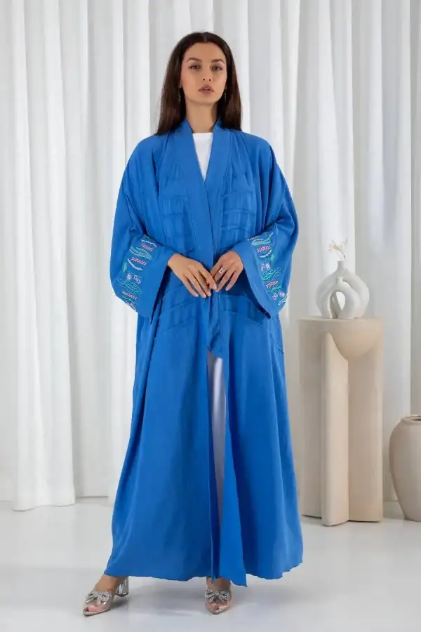 Reef abaya – Azure