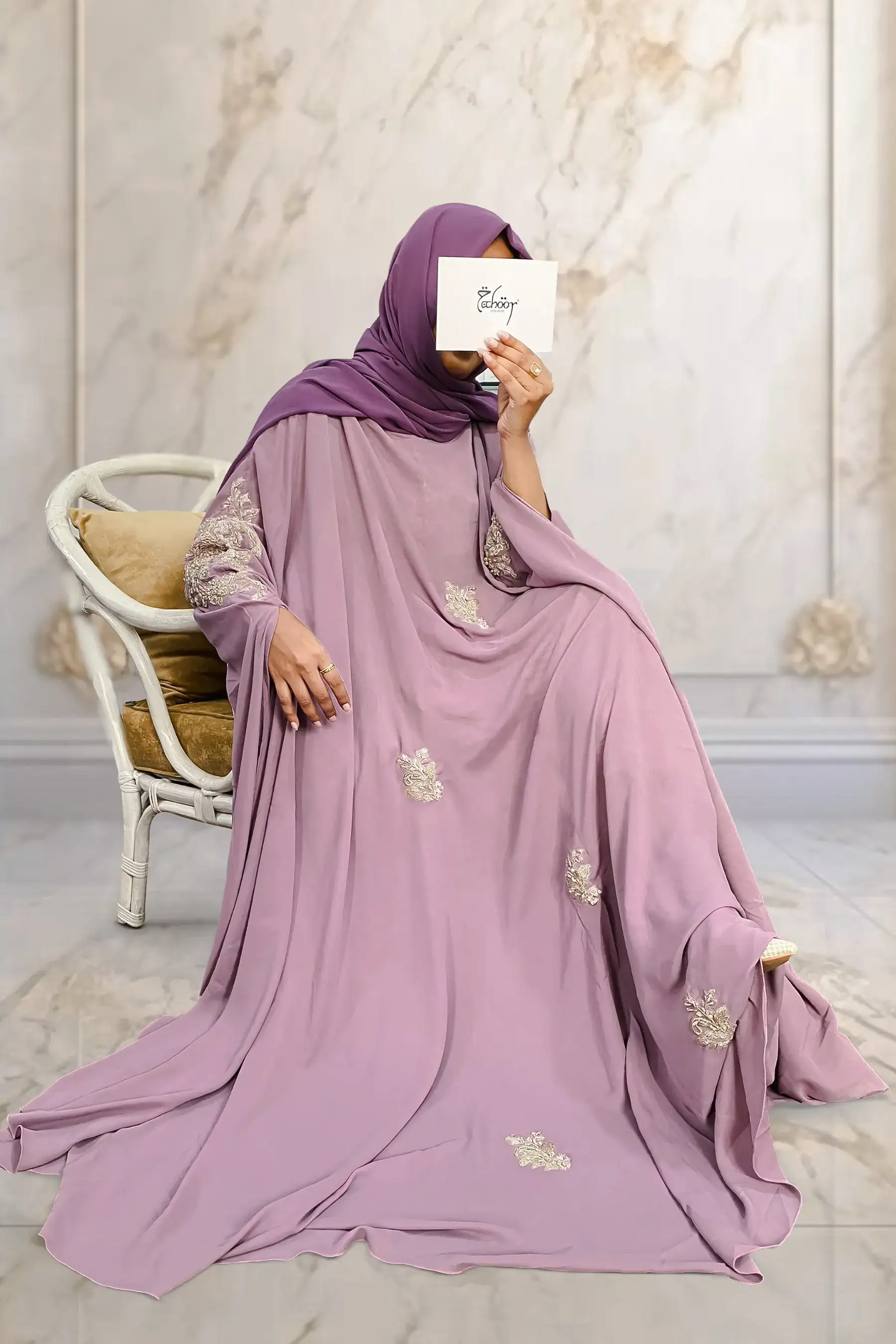 EMB Cape Gown - Pink