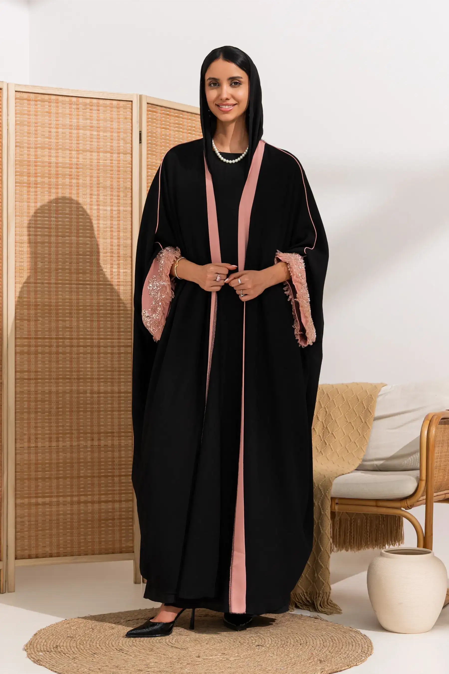 Merielle Knot - Black Pink