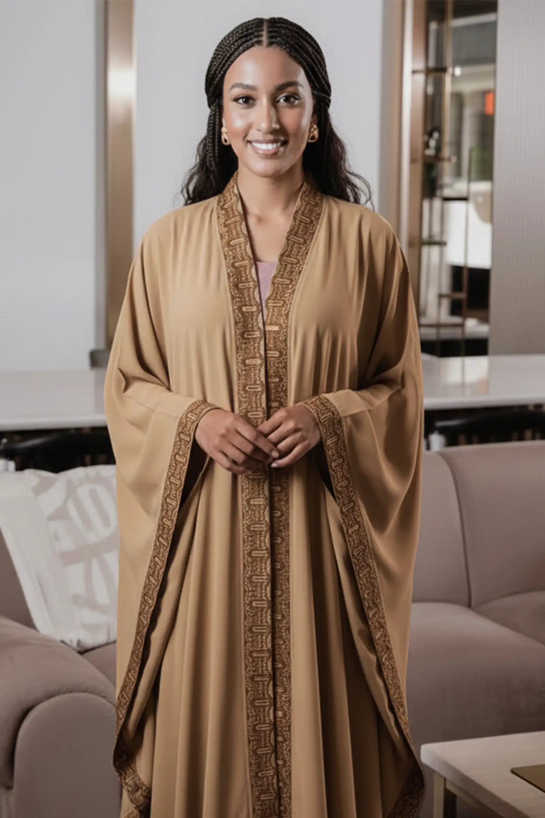 VIENA CLOAK - Warm Sand