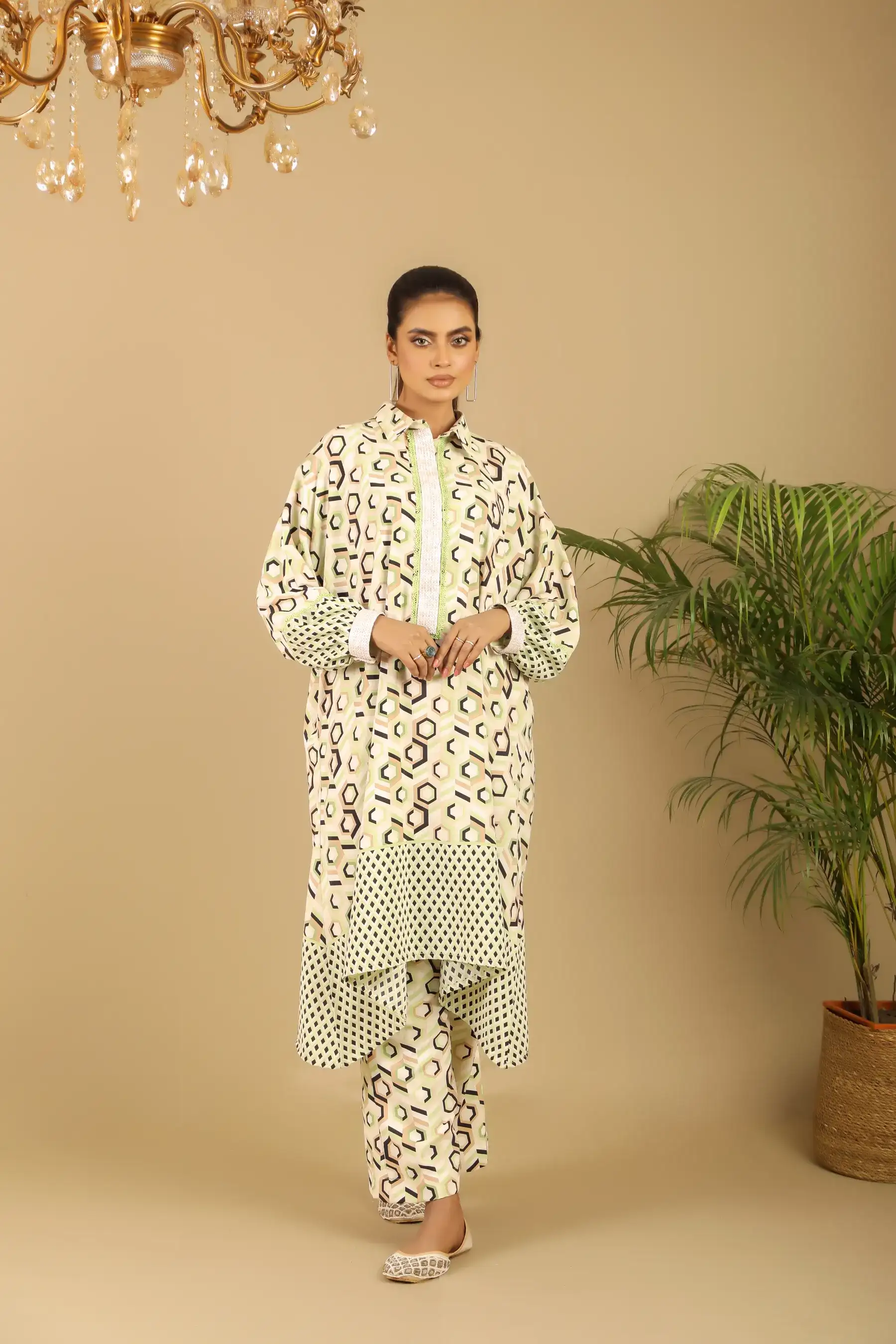 Heza CO-ORD SET - OFF WHITE