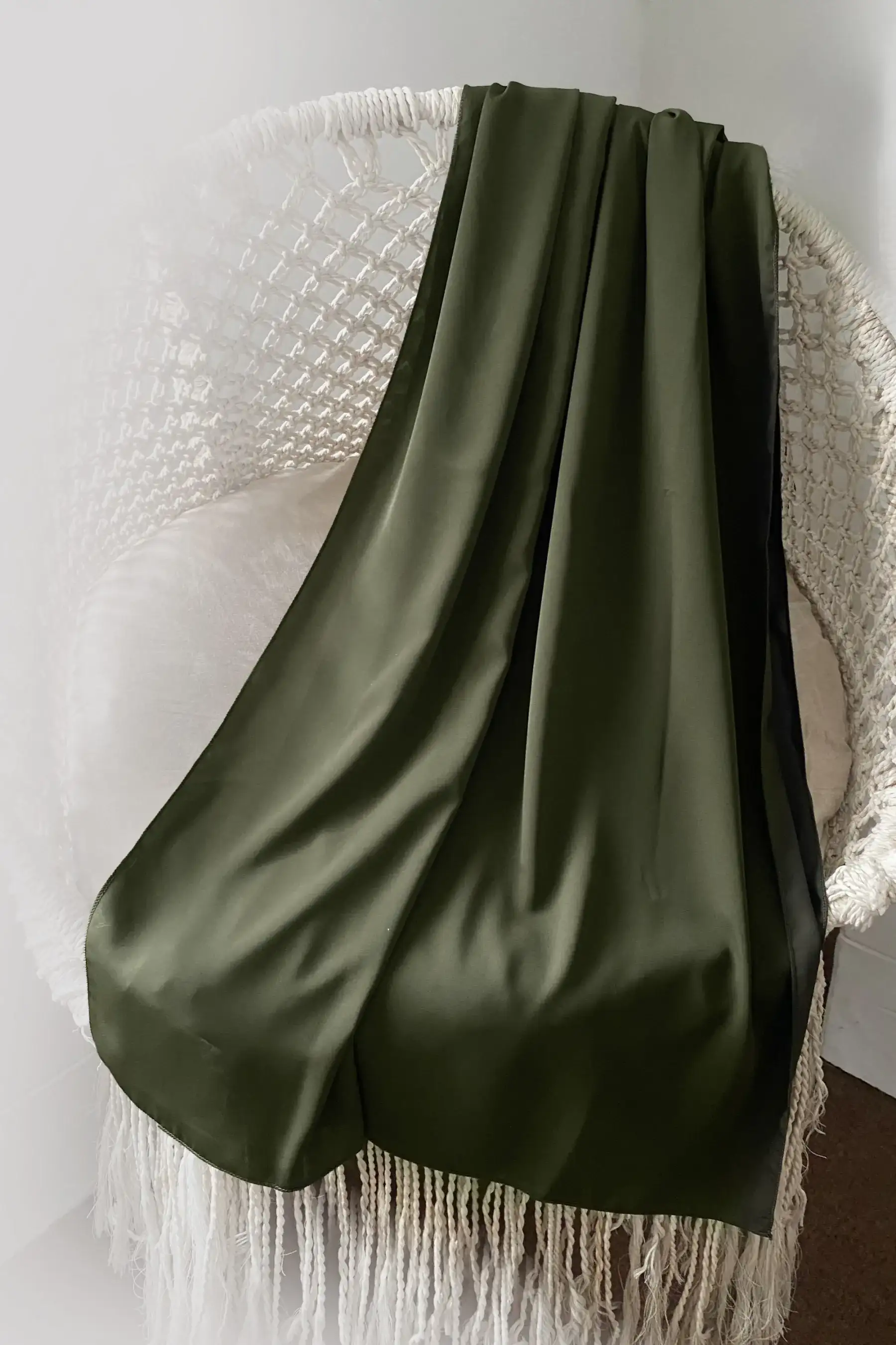 Olive – Cherry Scarf