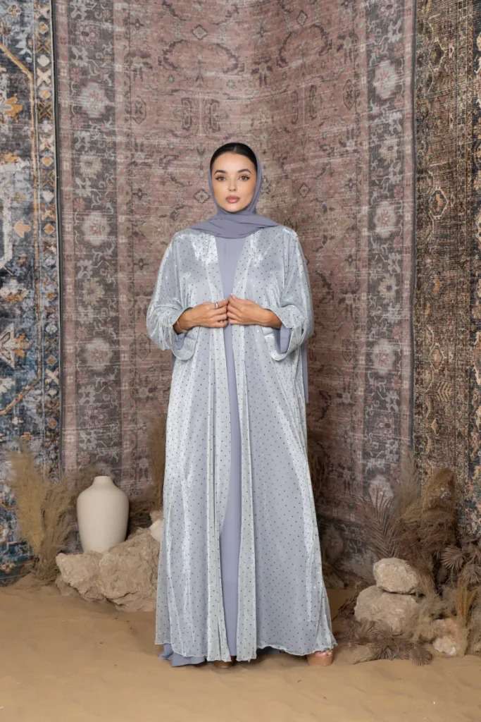 Bling Kimono Set – White