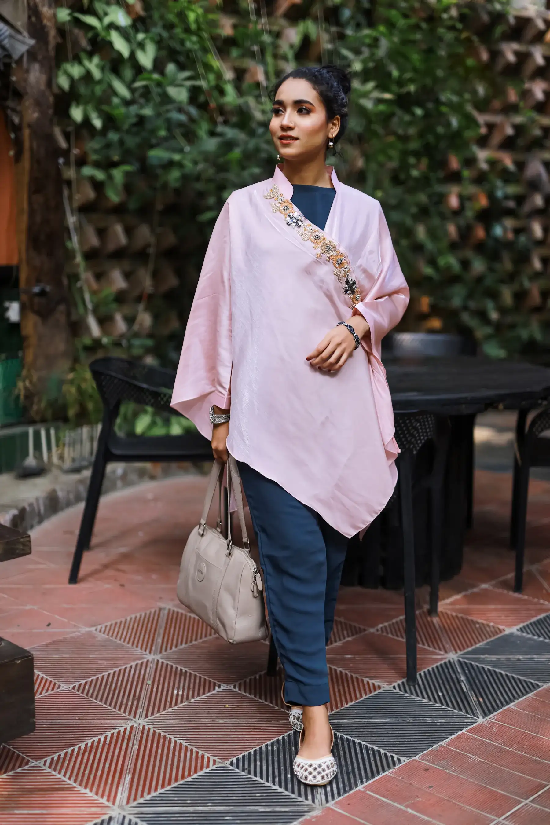 Exclusive Robe Poncho - PINK