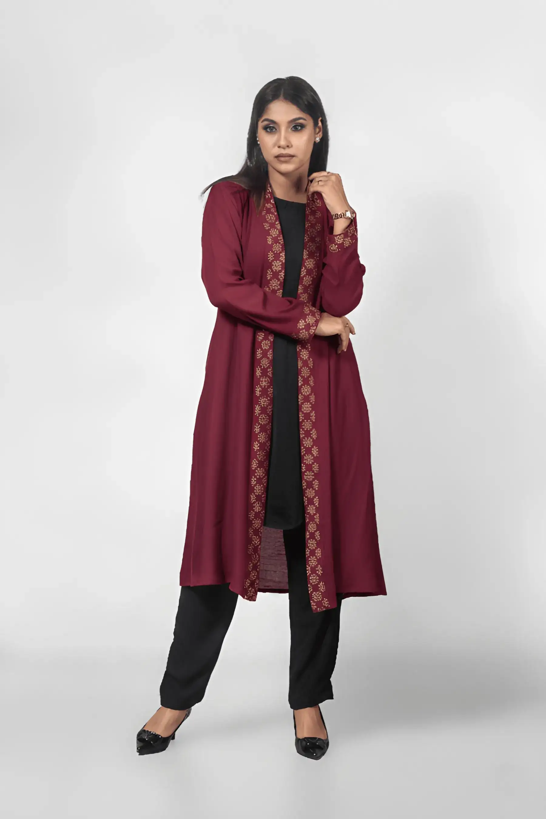 Ifzan Shrug - Maroon