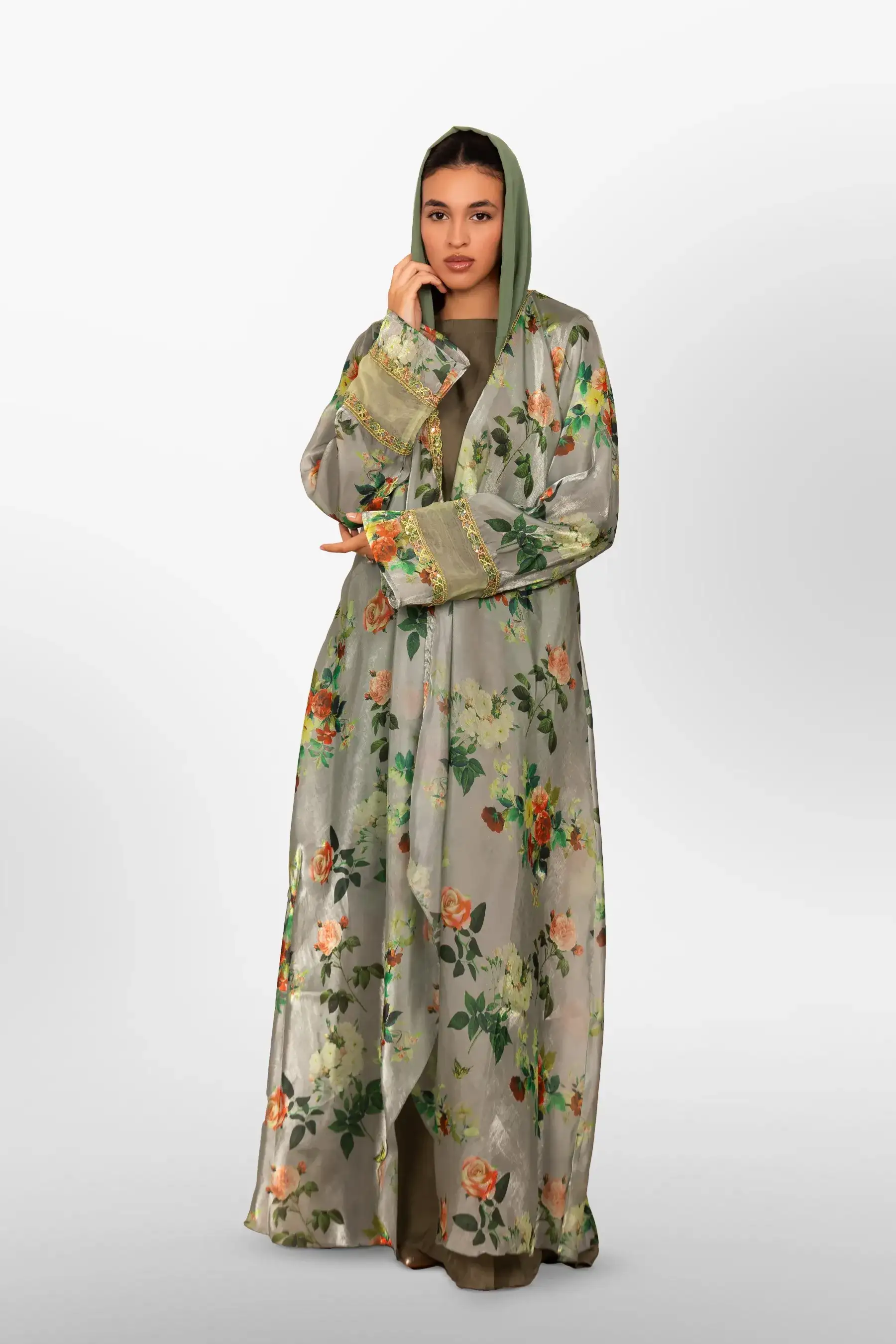 Mossveil Duster Set – Pistachio