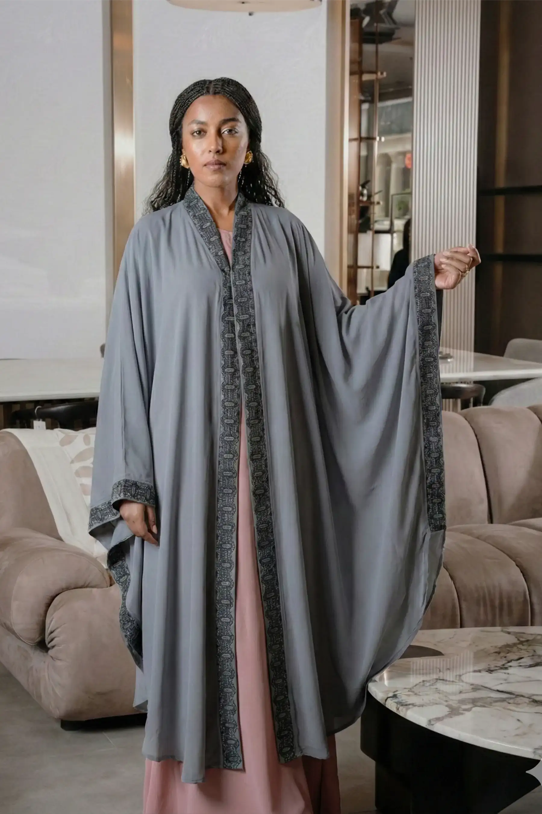 VIENA CLOAK - Grey