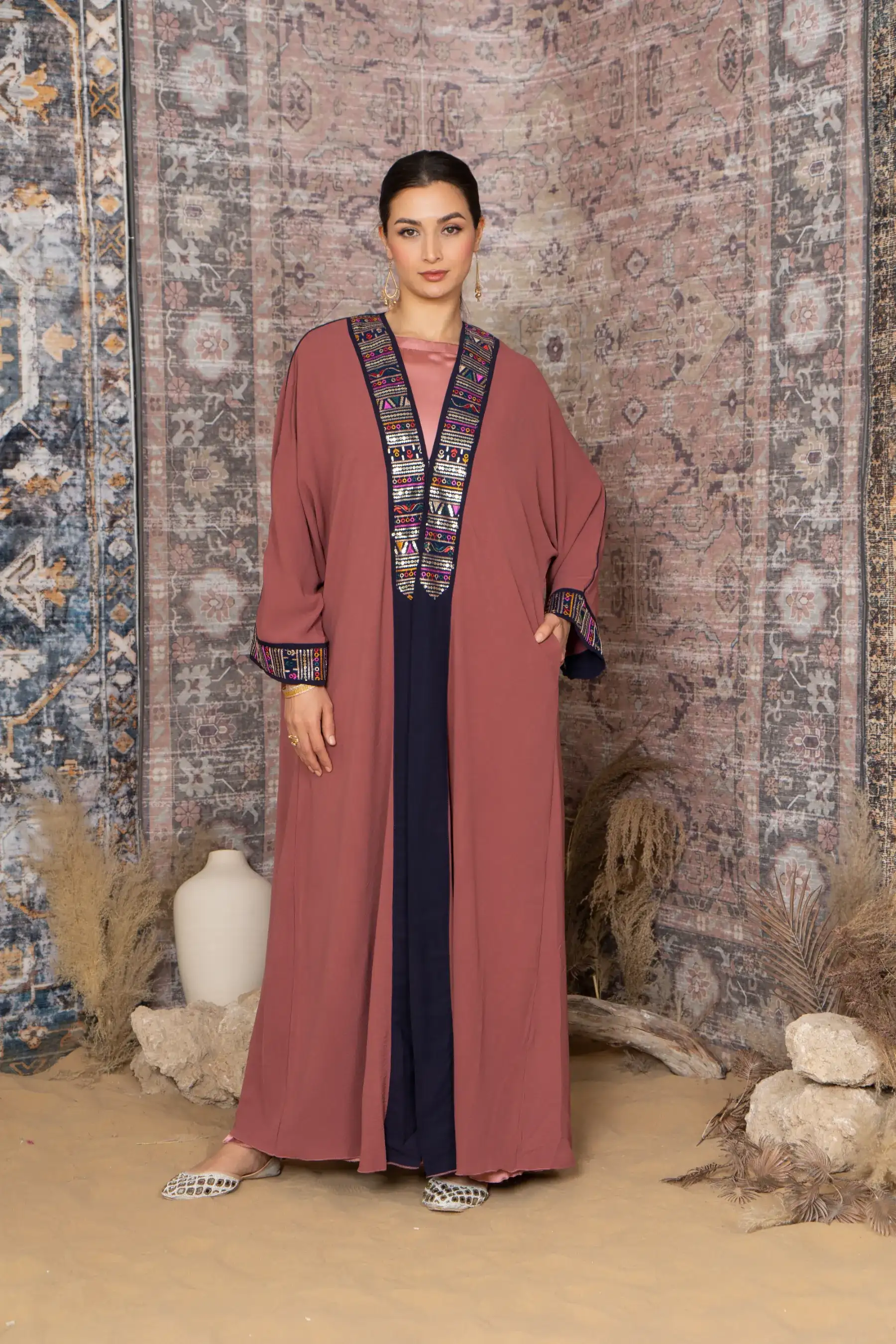 Zabib Kimono – Salmon