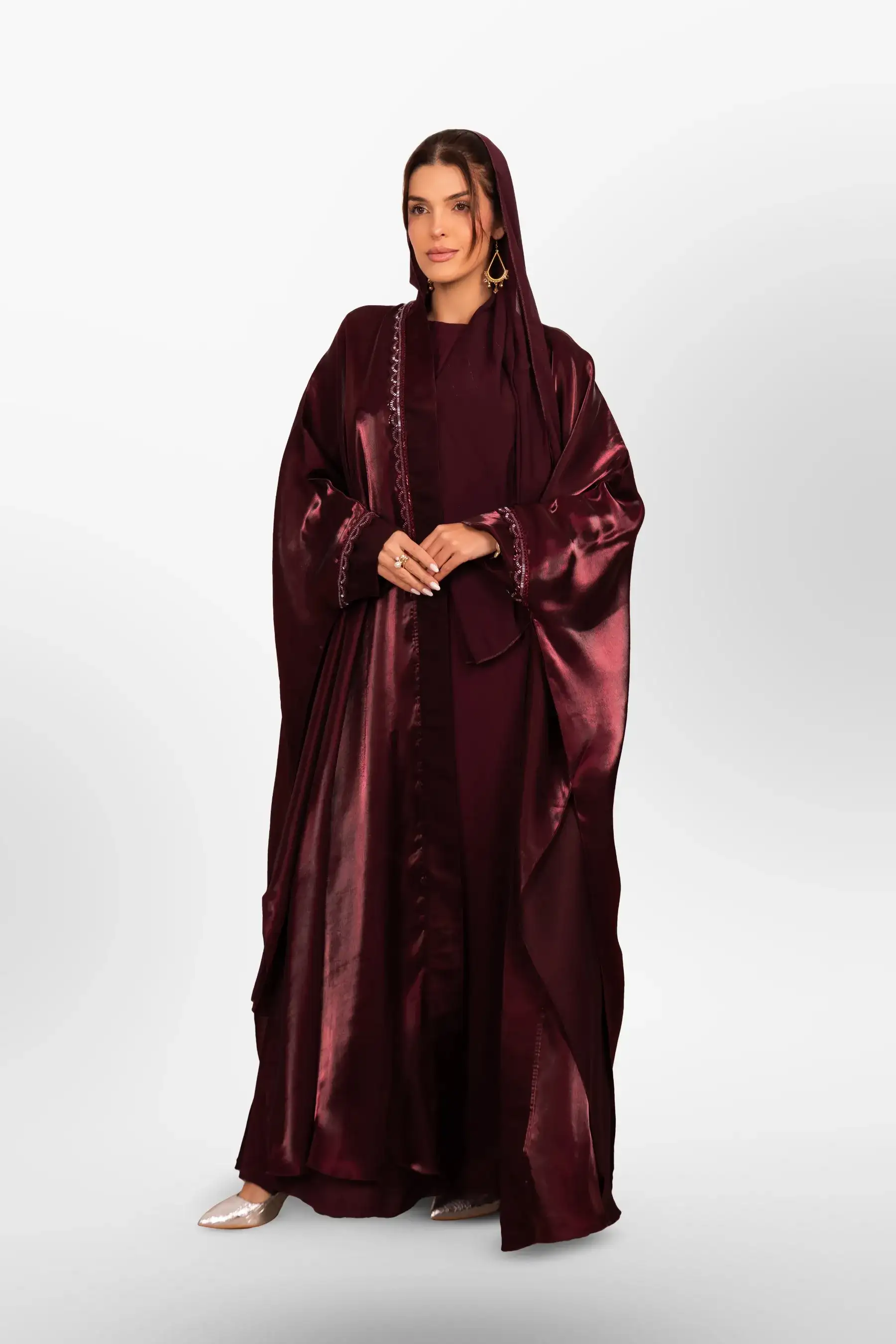 Serenade Cloak - Burgundy