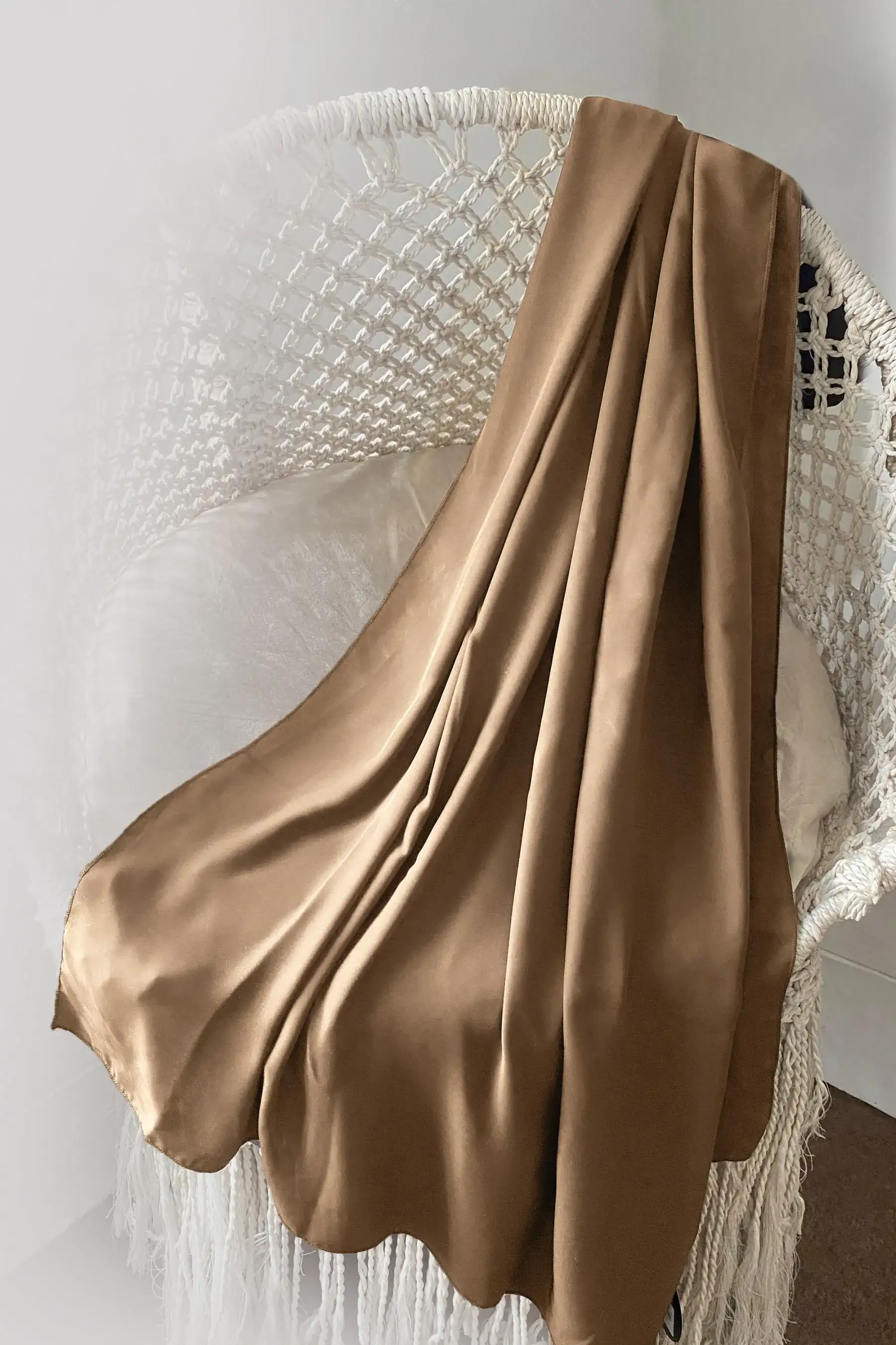 Beige – Cherry Scarf