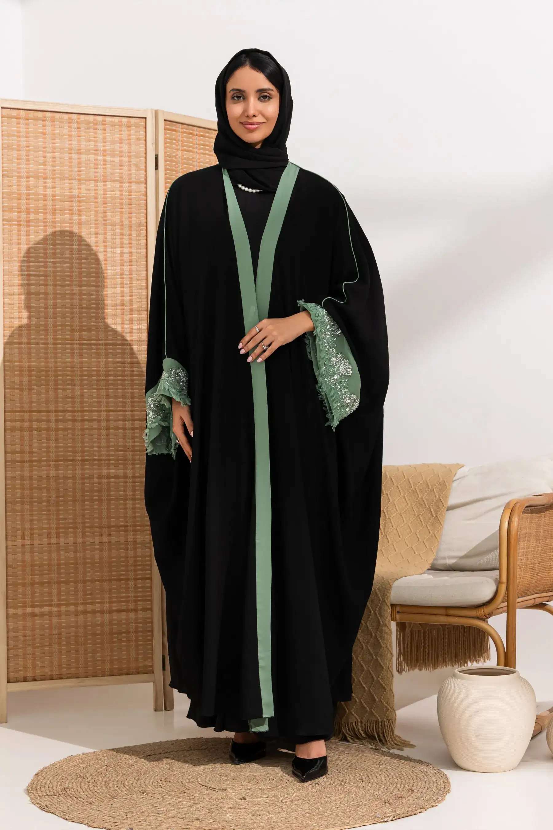 Merielle Knot - Black Mint
