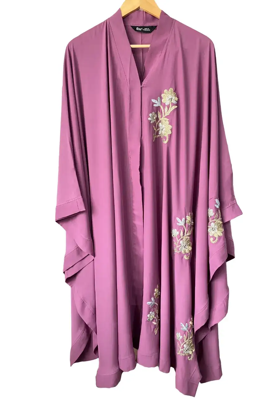 EMB CLOAK - PALE PURPLE