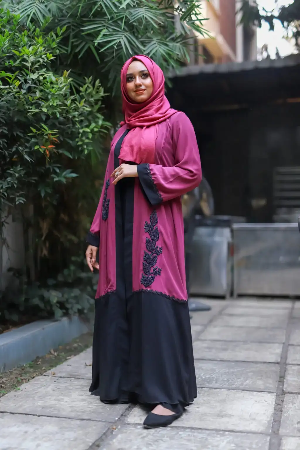 EMBELLISHED KIMONO- Light Purple