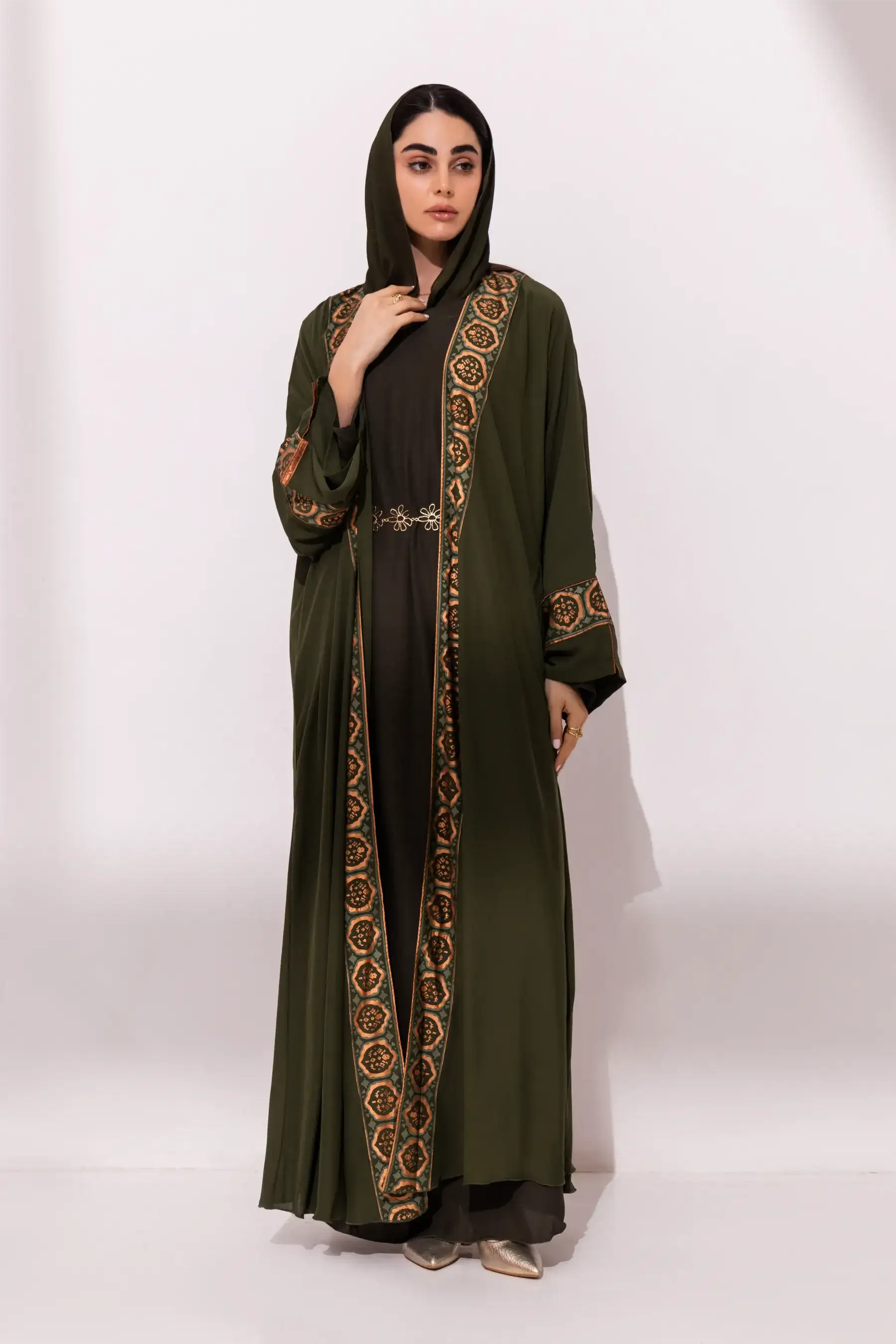 Anaiza Kimono - Olive
