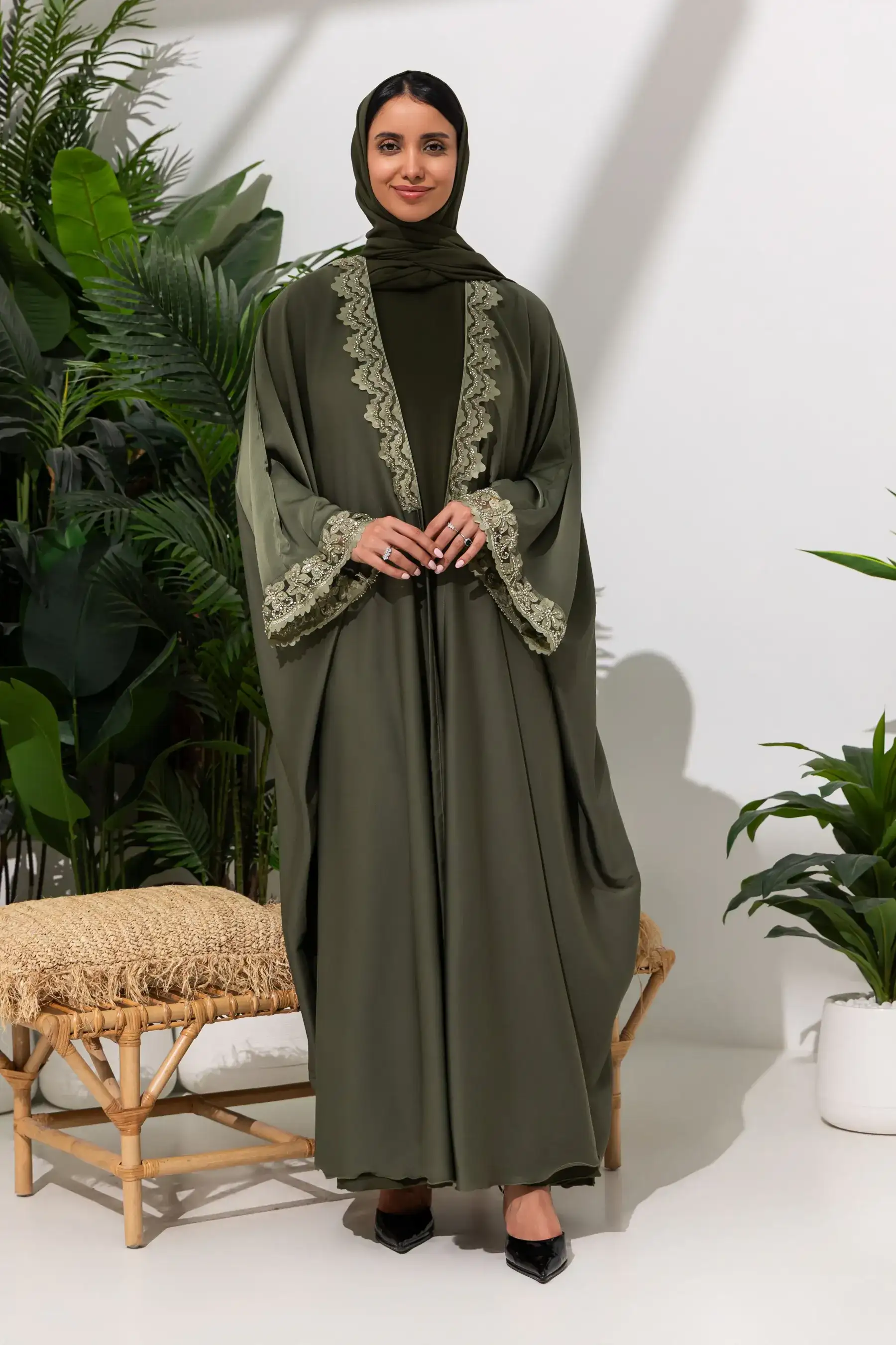 Farisha Knot - Moss Green