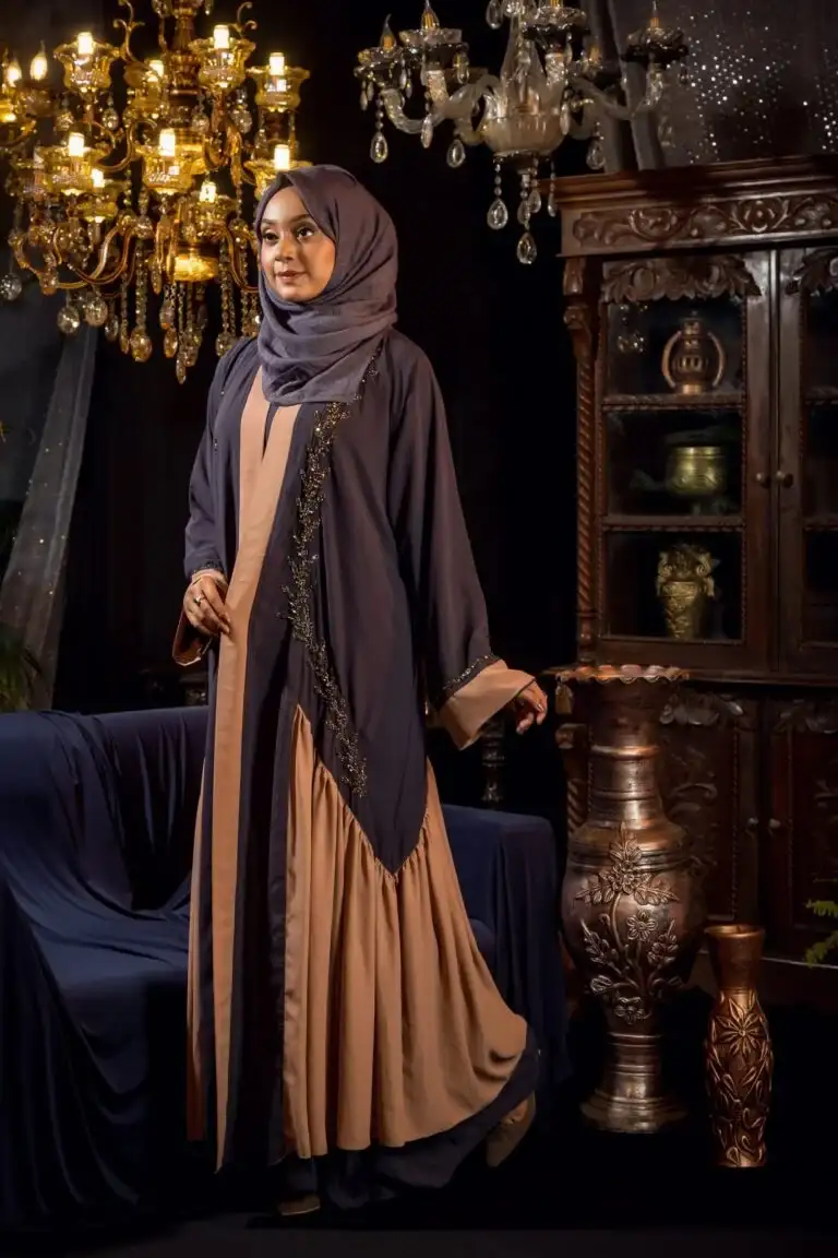 Ruffle Filigree kimono - Shurma