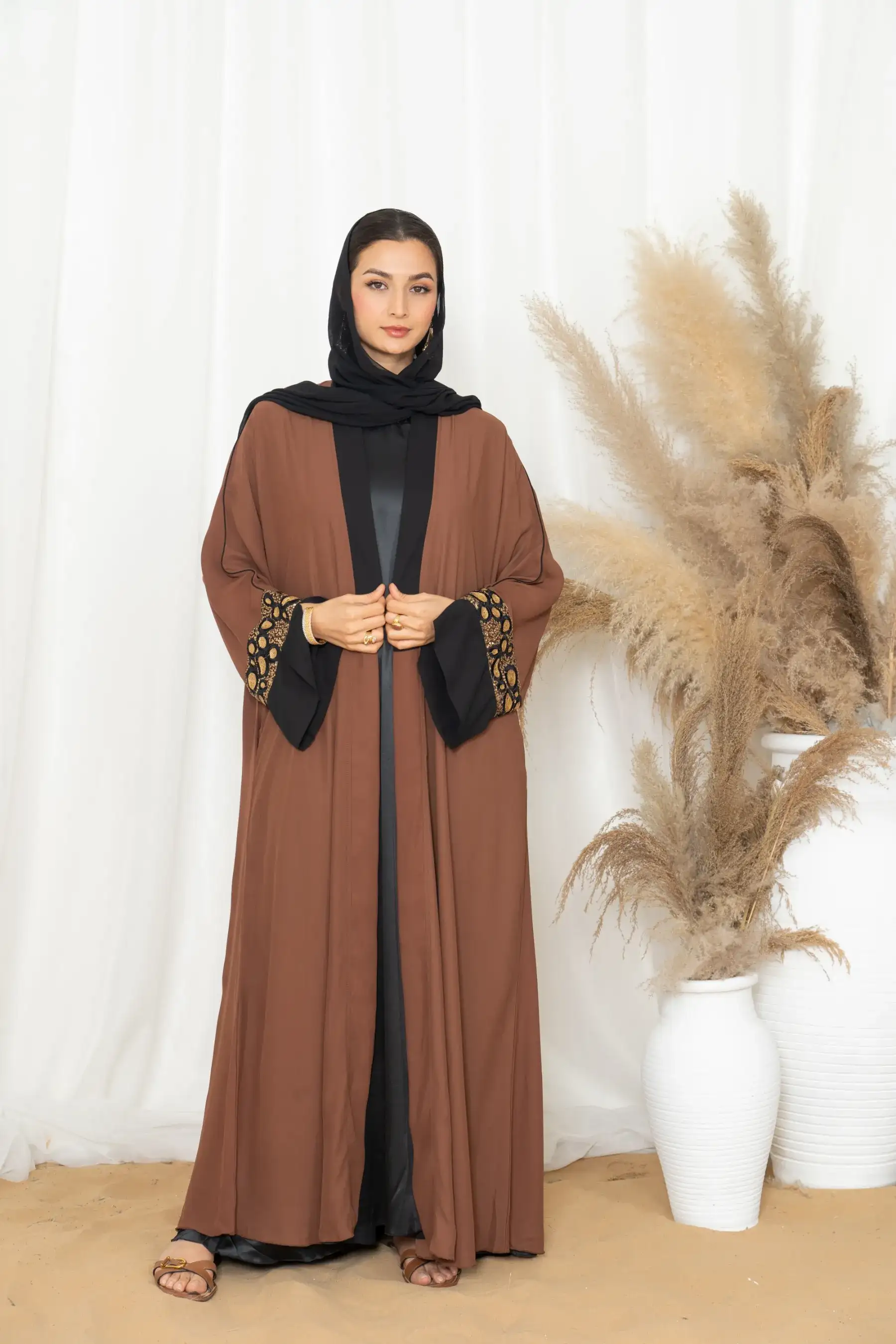 Zohra Kimono - COFFEE