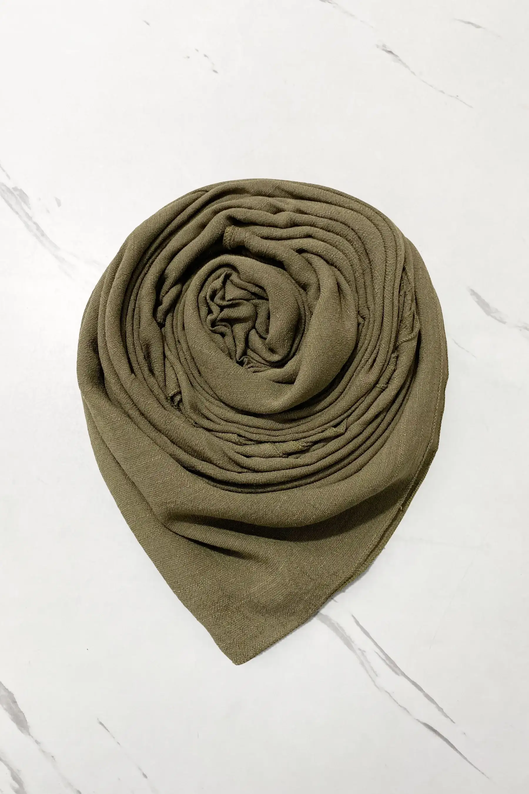 Dry Moss – Cheese Cotton Scarf
