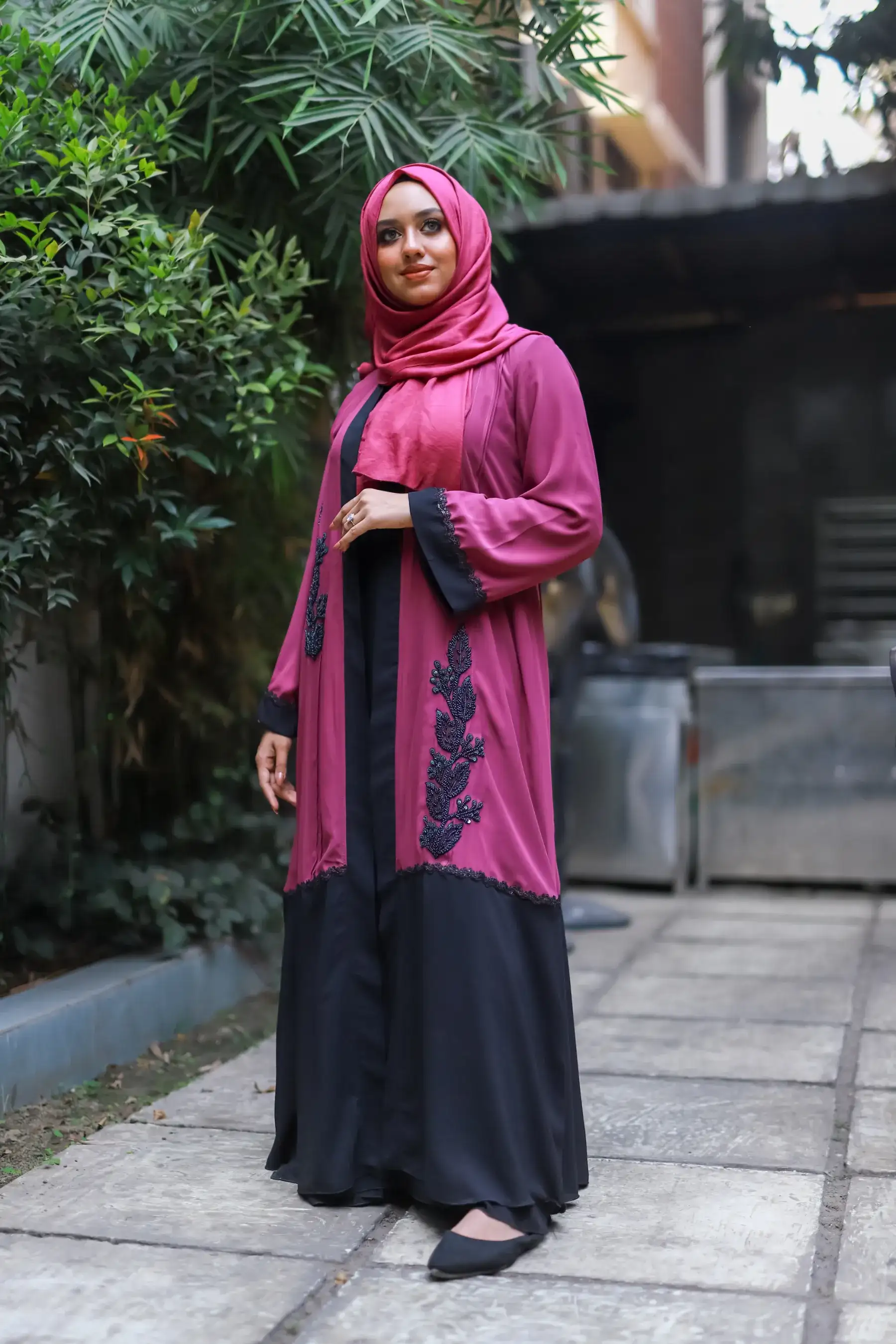 Exclusive Emblished Kimono - LIGHT PURPLE
