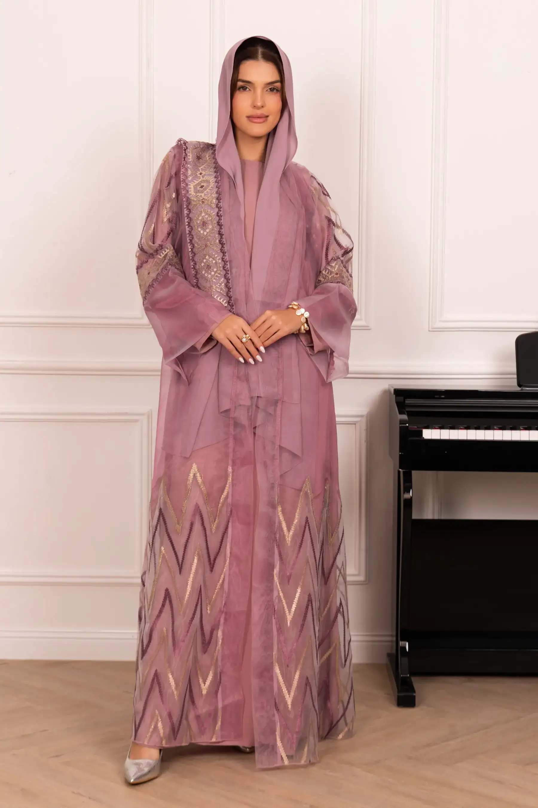 Temple Kimono Set – Lilac