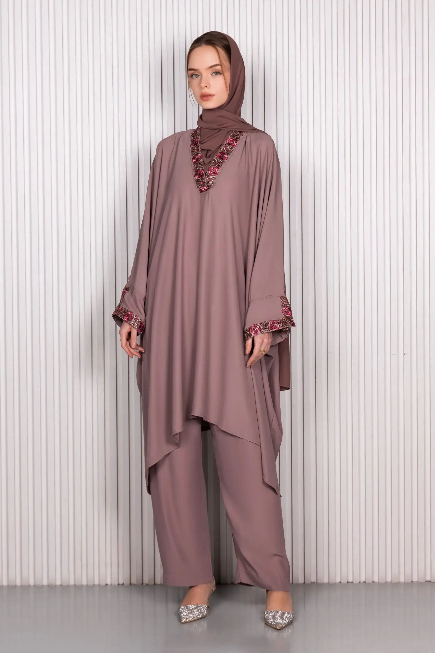 RAIZEL CO-ORD - Pale mauve