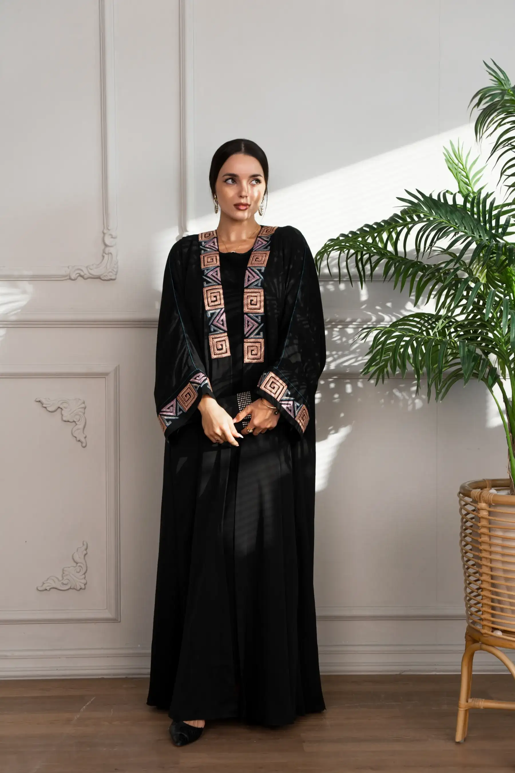 Qeyan Kimono - Black