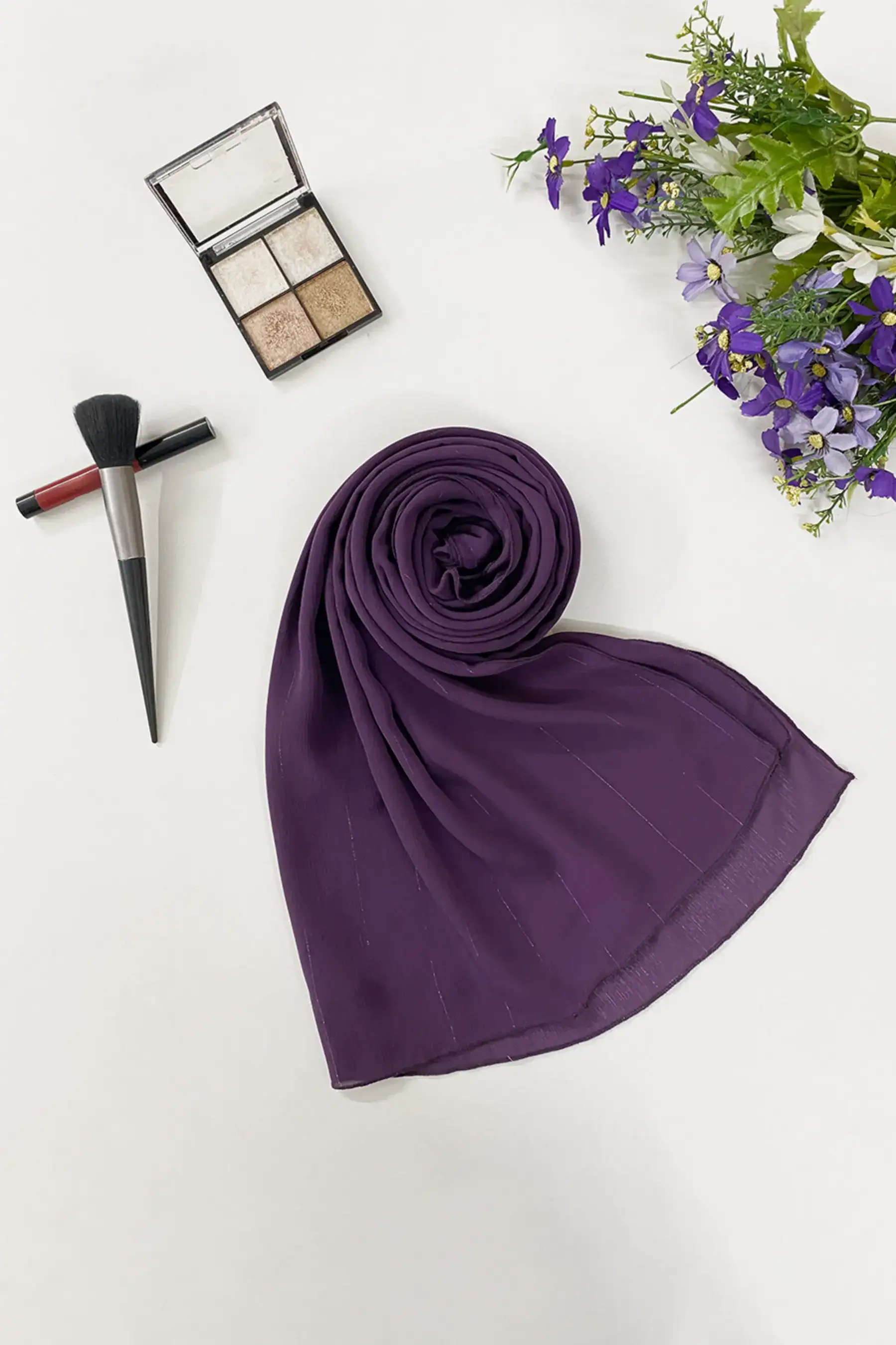 Stripe Scarf - PURPLE