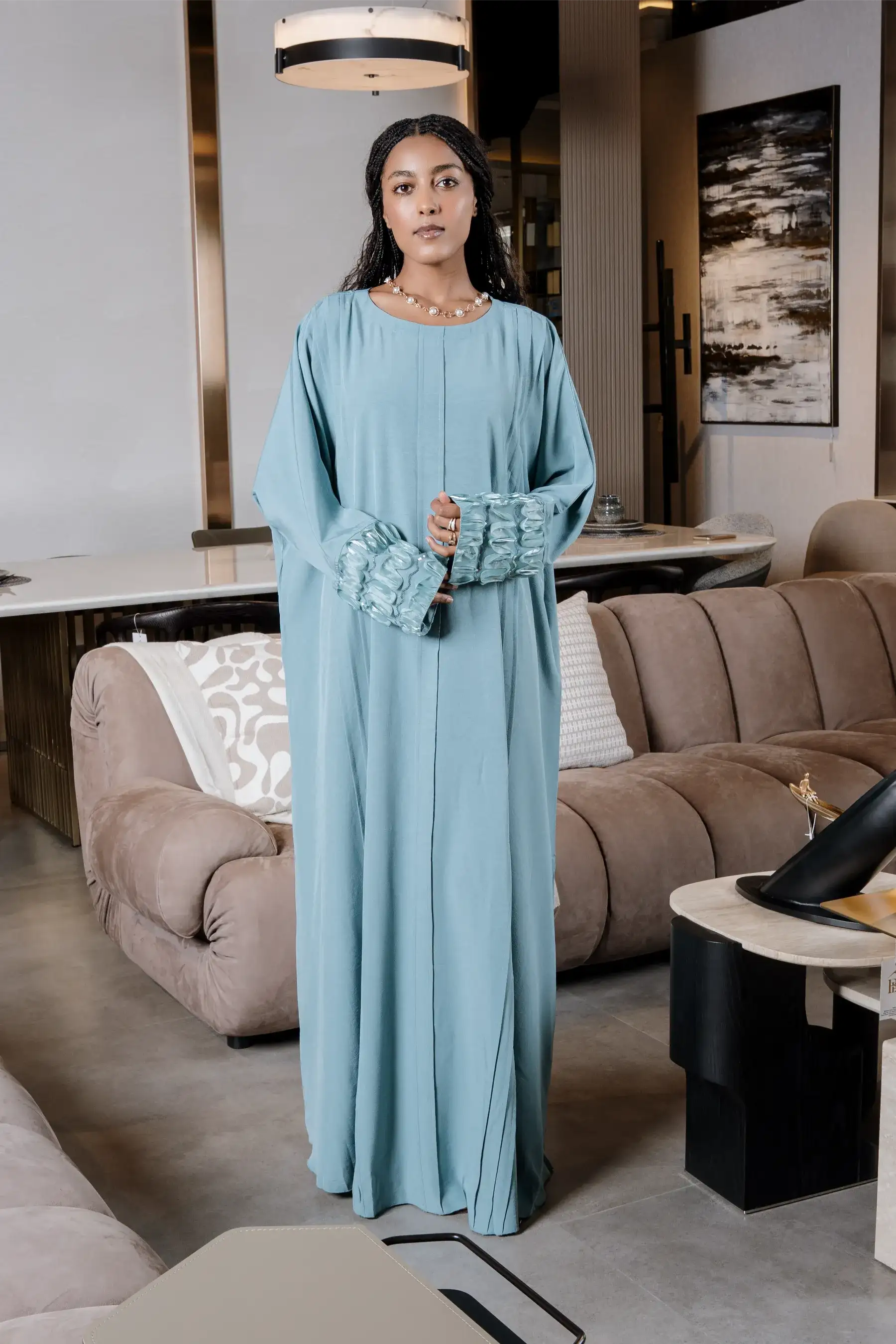 Eraa Abaya - Baby Blue