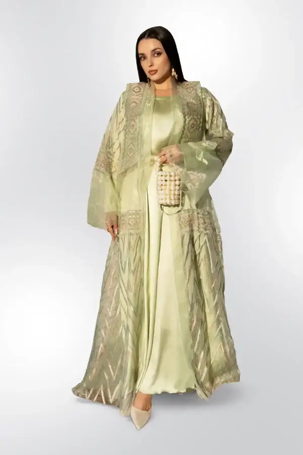 Temple Kimono Set - Mint