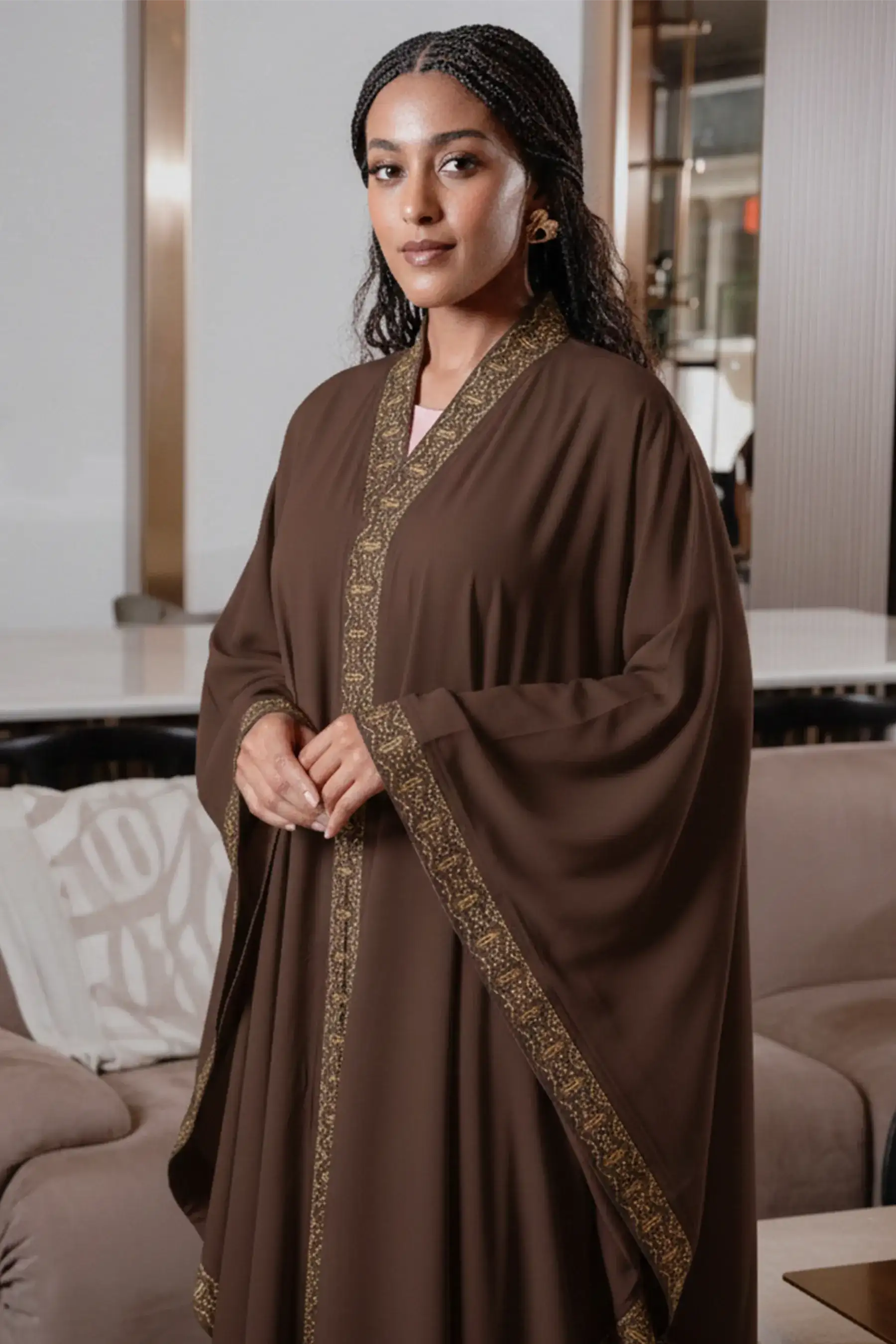 VIENA CLOAK - Espresso