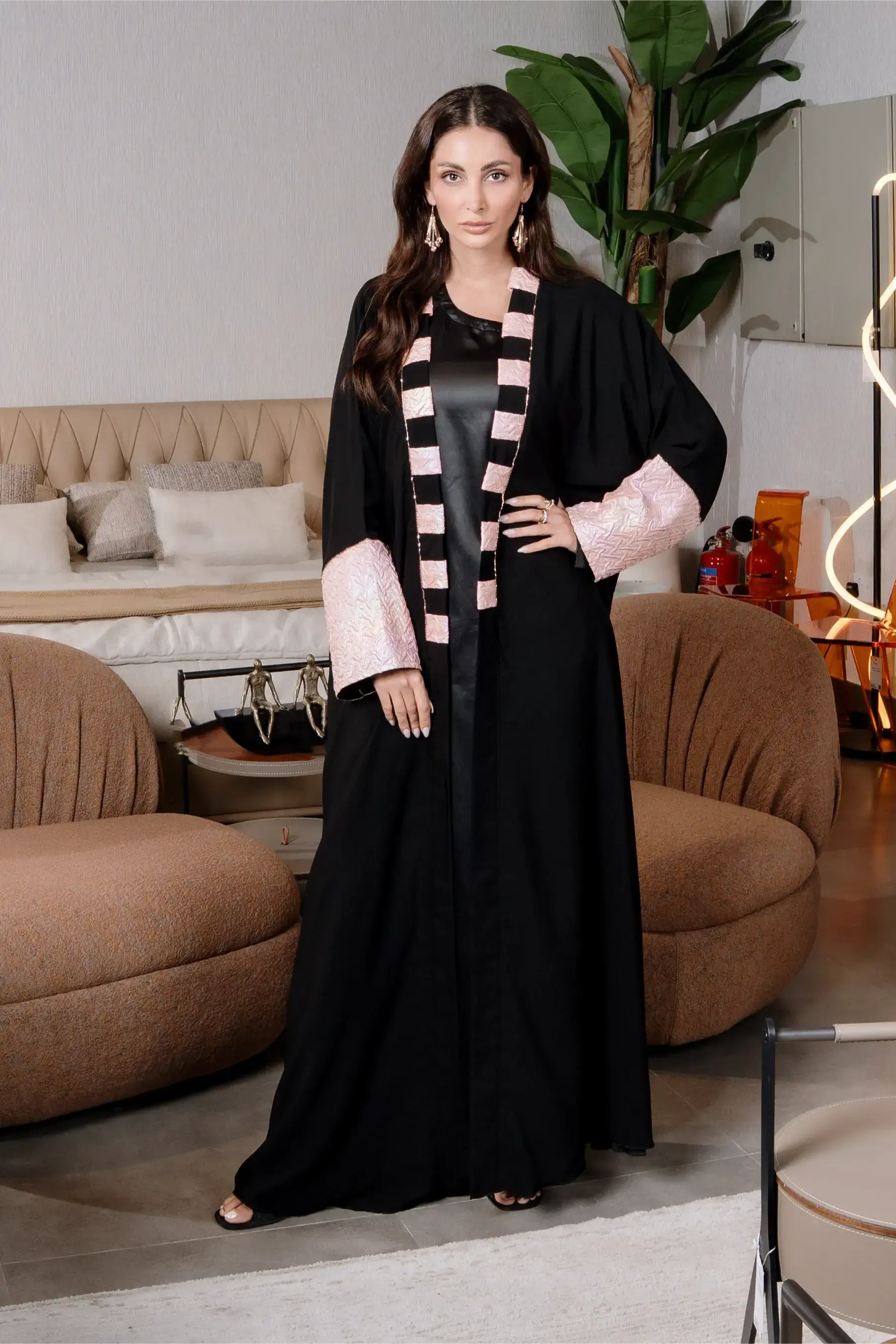 Yazrin Kimono - Peach