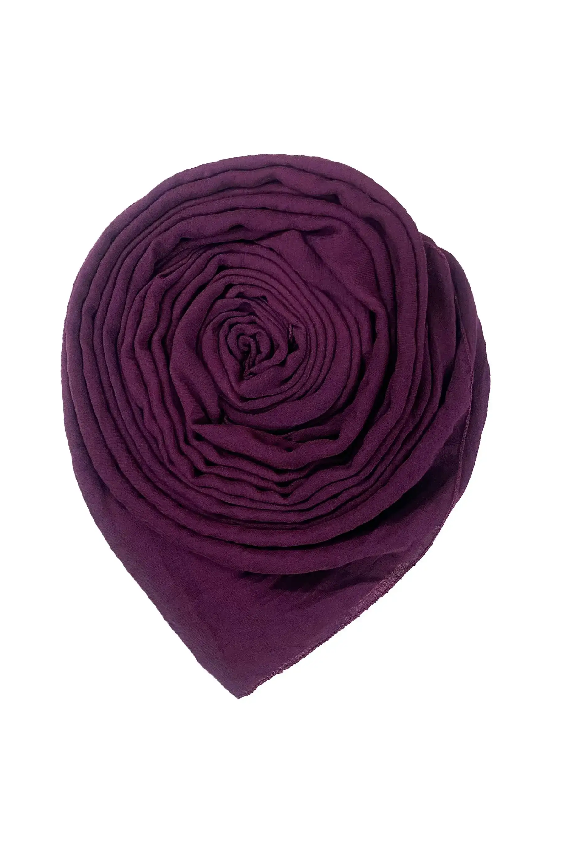 Burgundy – Cheese Cotton Scarf