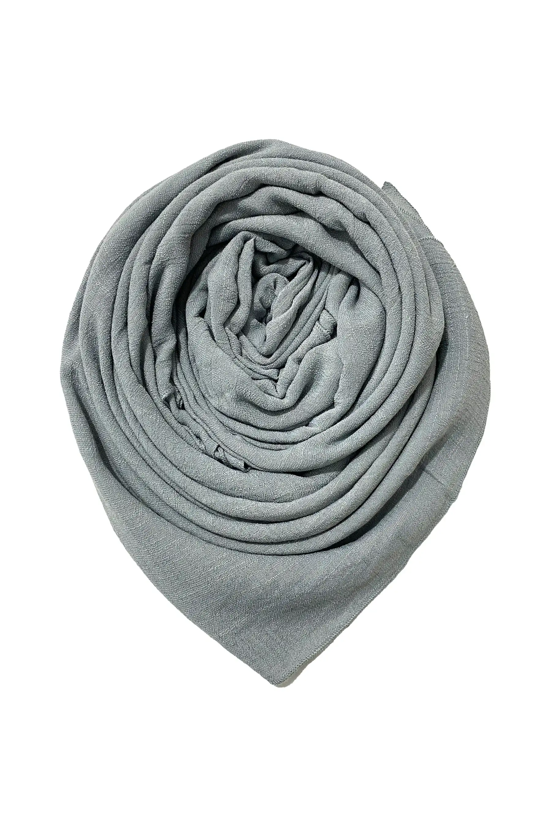 Cheese Cotton Scarf - Steel Grey