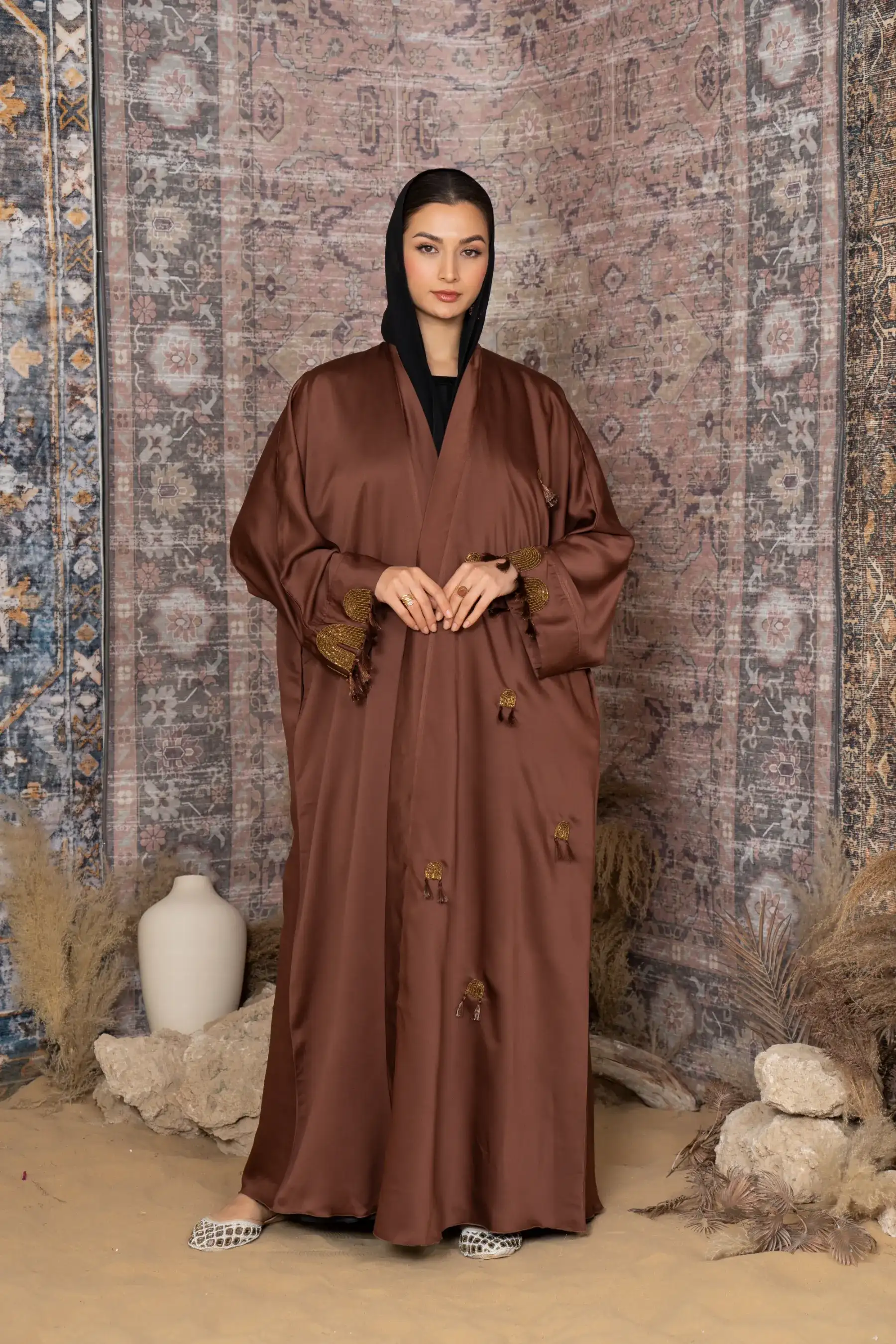 Teeraby Kimono – Coffee