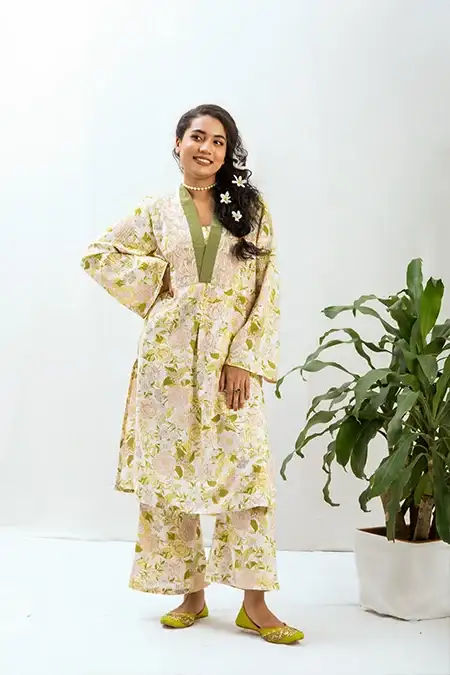 Tropical Co-Ord Set – Olive