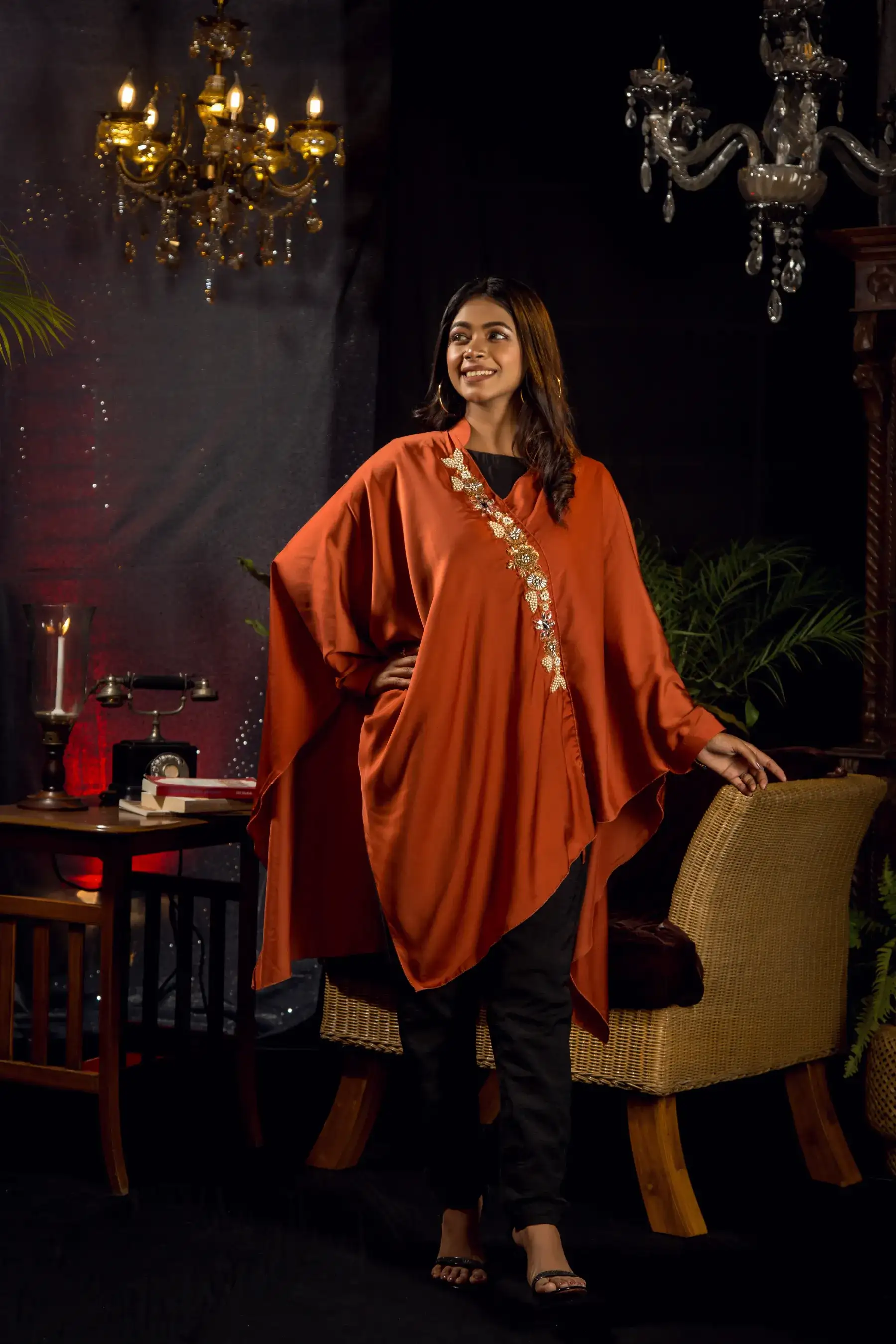 Exclusive Robe Poncho - PINK