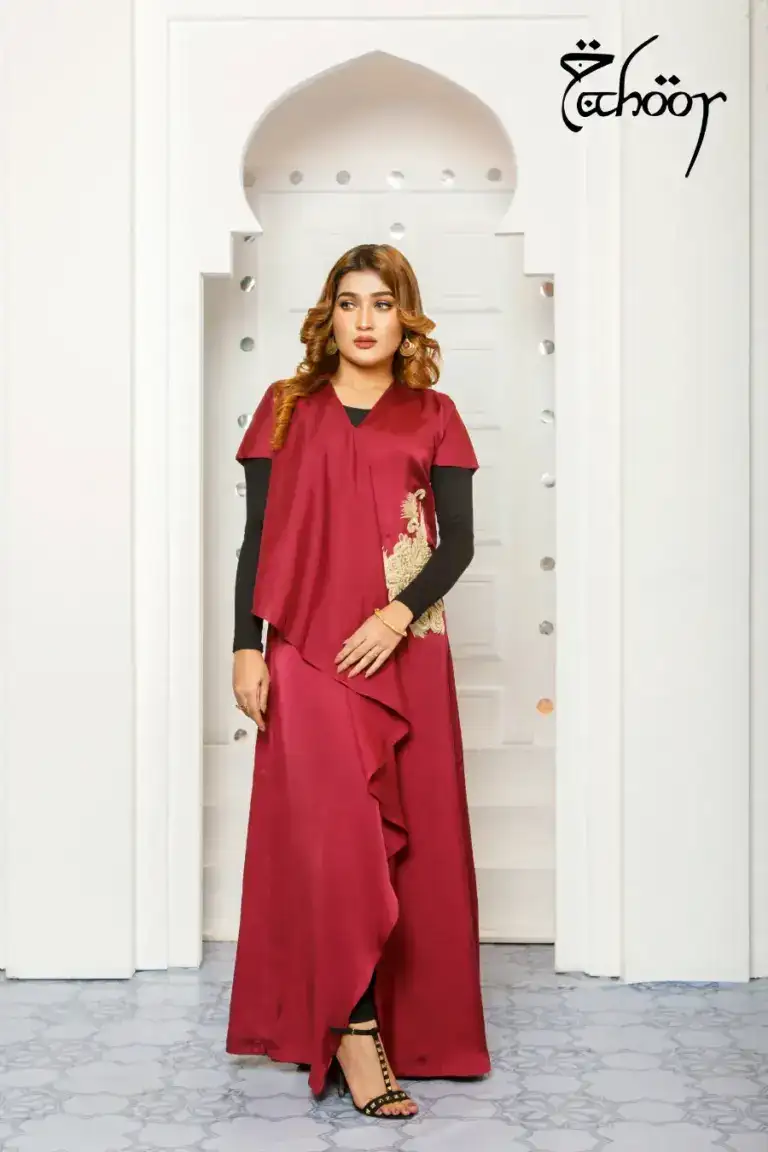 Ruffle Tunic - BERRY