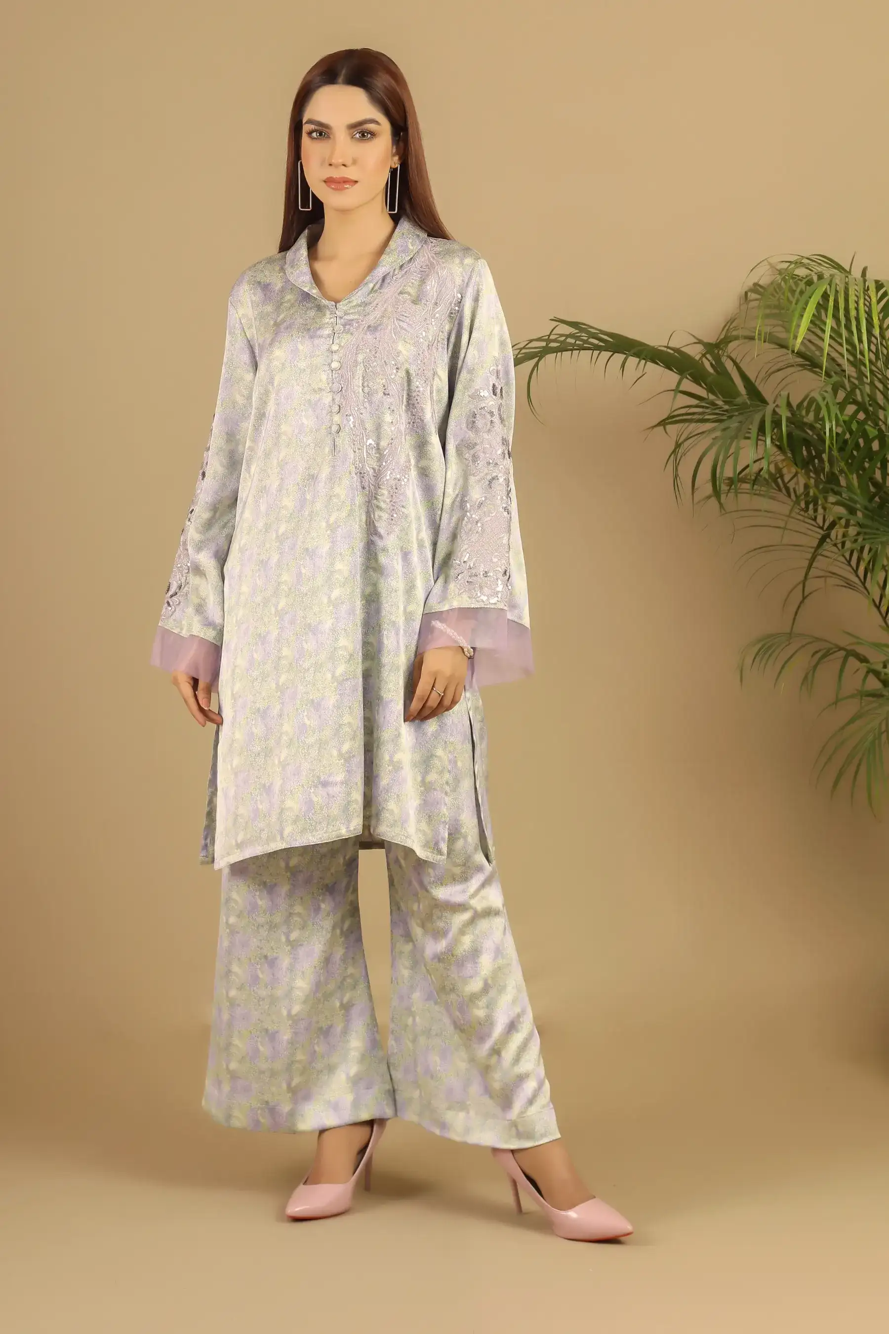 Morning Glory Co-ord – Lavender