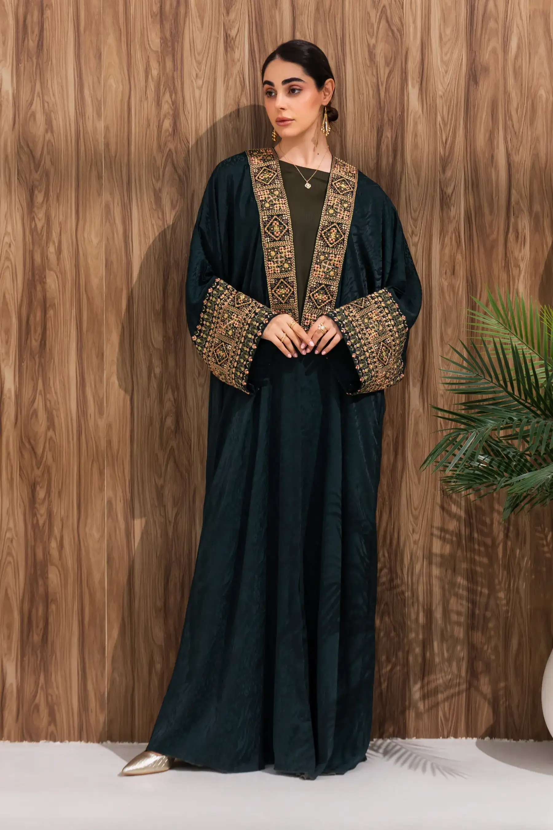 Guldozy Kimono - Emerald