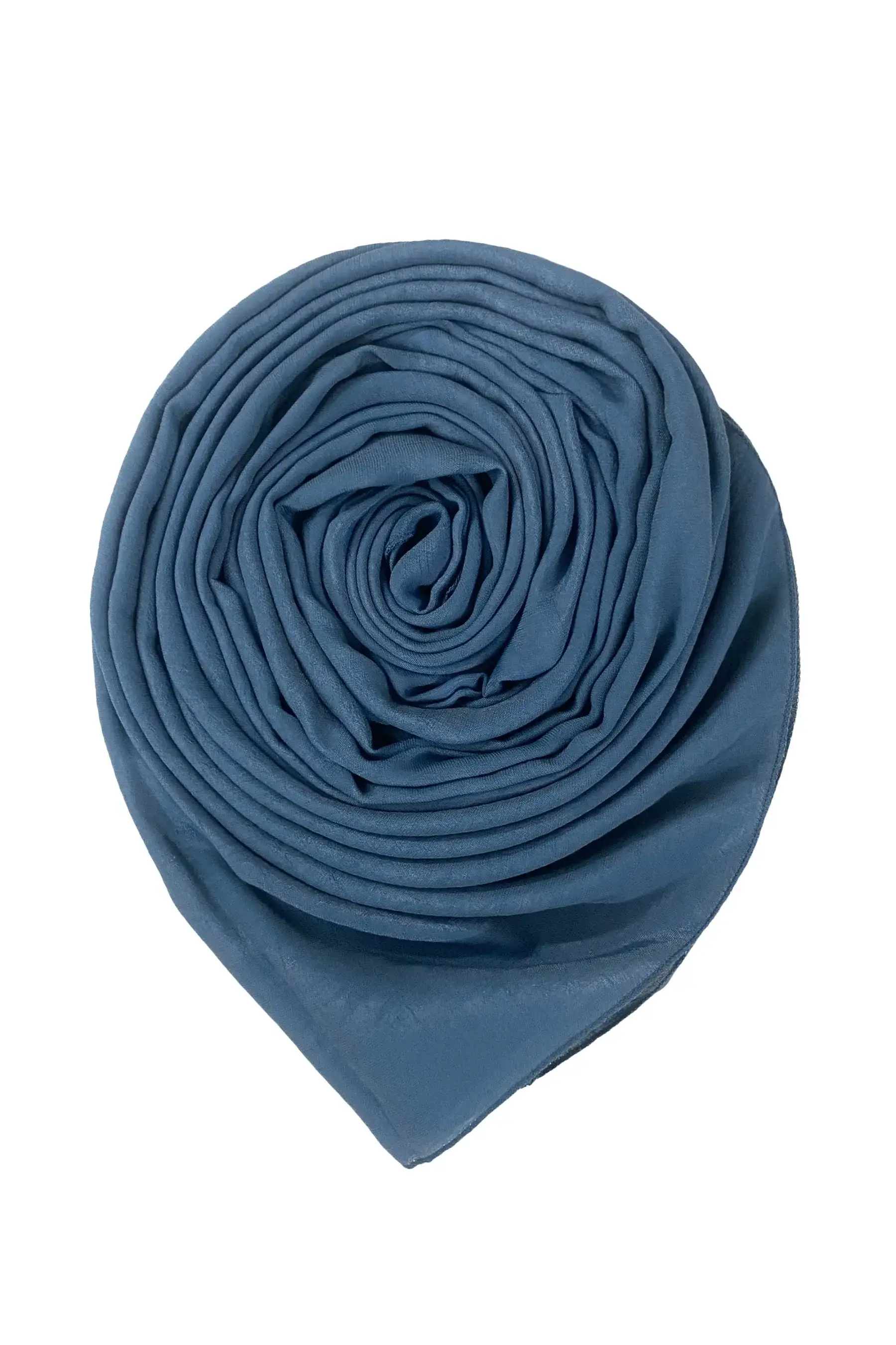 Steel Blue – Cheese Cotton Scarf