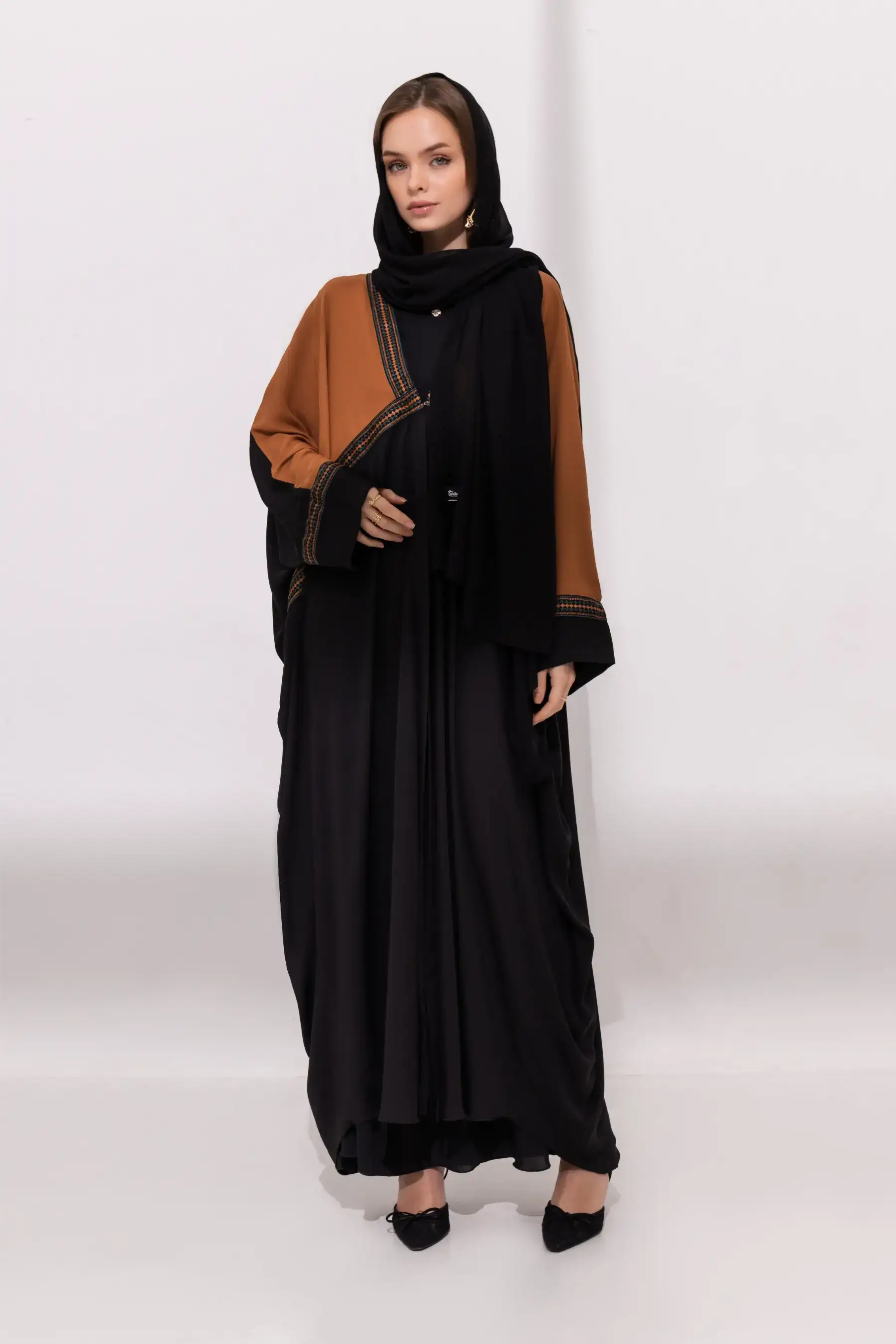 Aneira Kimono - Black Rust