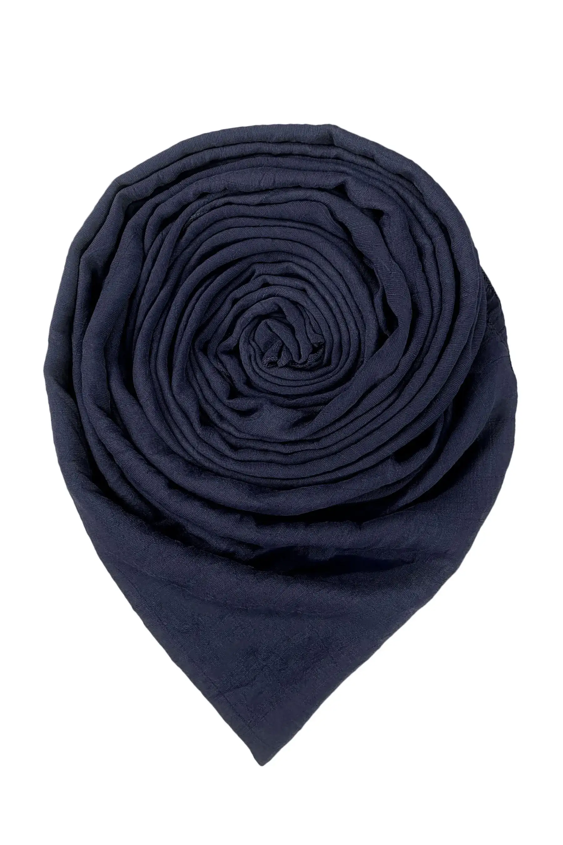 Blue Noir – Cheese Cotton Scarf