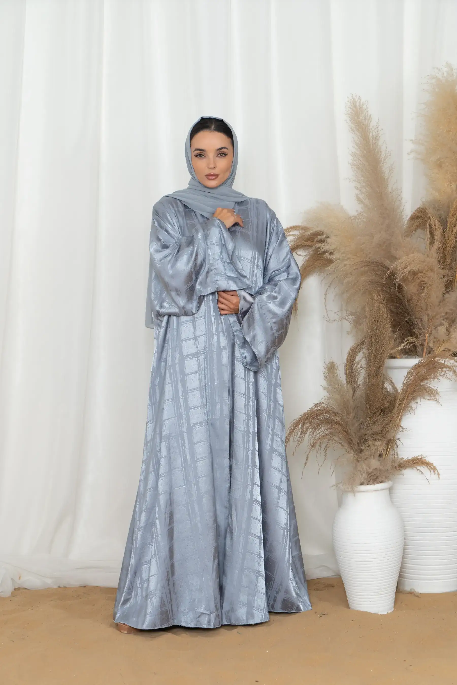 Seher Kimono – Silver